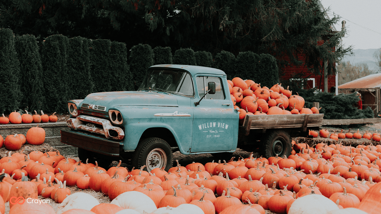 1280x720 Fall and Halloween Background