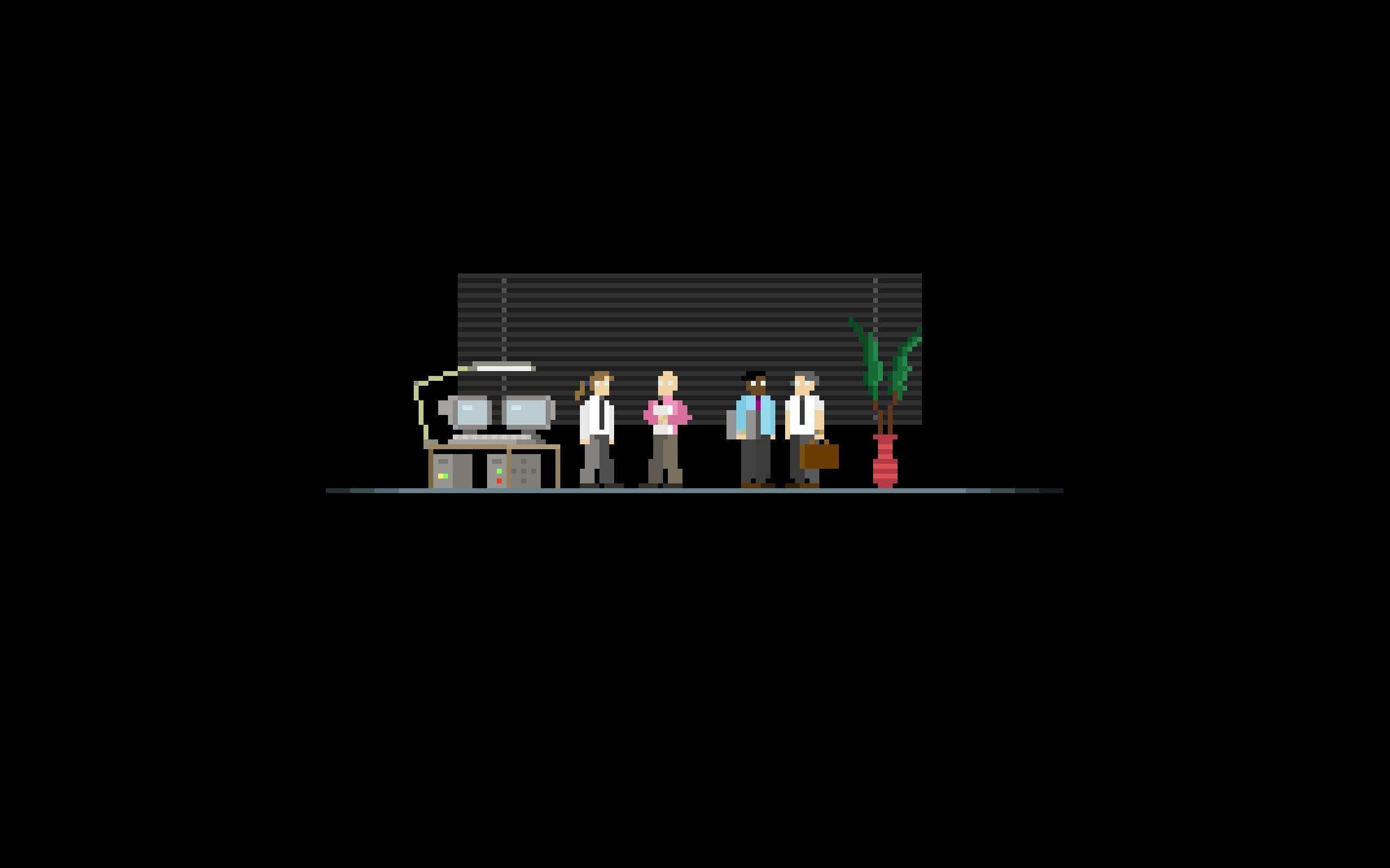 2560x1600 Free download 8Bit IT Crowd Wallpaper 8Bit IT Crowd iPhone Wallpaper 8Bit IT Crowd [2560x1600] for your Desktop, Mobile & Tablet. Explore It Crowd Wallpaper. Crowd Wallpaper, Funny It