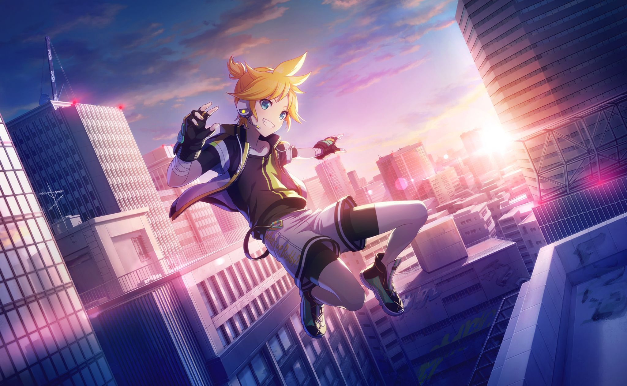 2048x1261 Video Game, Len Kagamine, Project Sekai