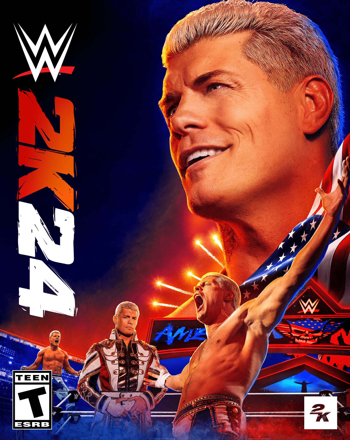 WWE 2K24 Wallpapers - Top Free WWE 2K24 Backgrounds - WallpaperAccess