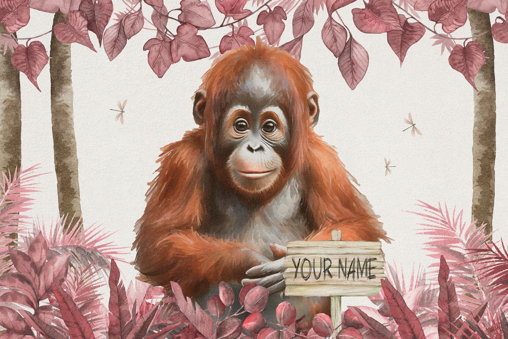 1920x1280 Wallpaper Mural Orang Utan