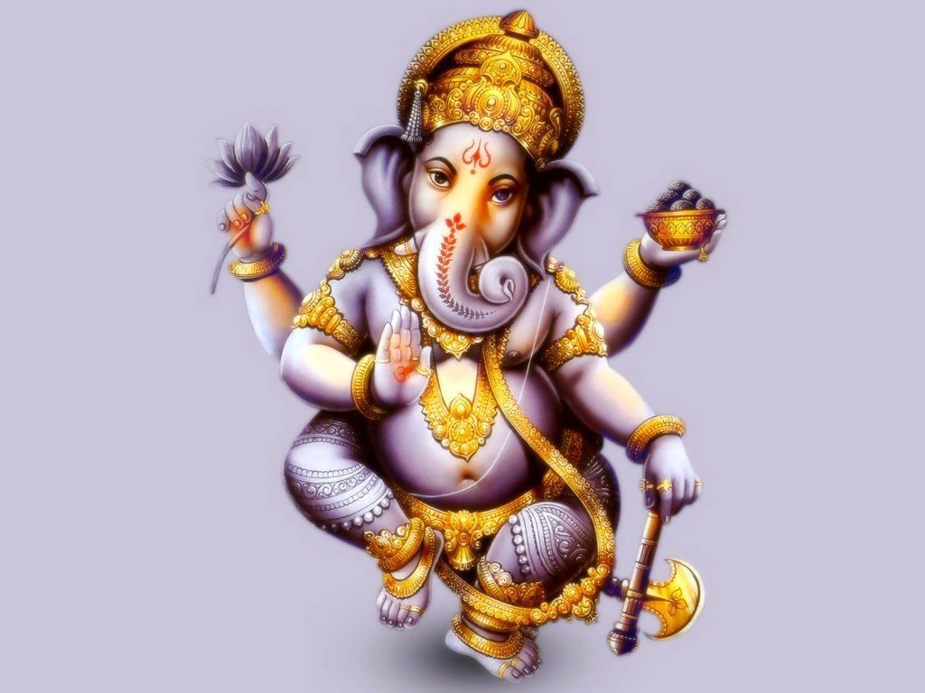1024x768 Ganesha Wallpaper 11
