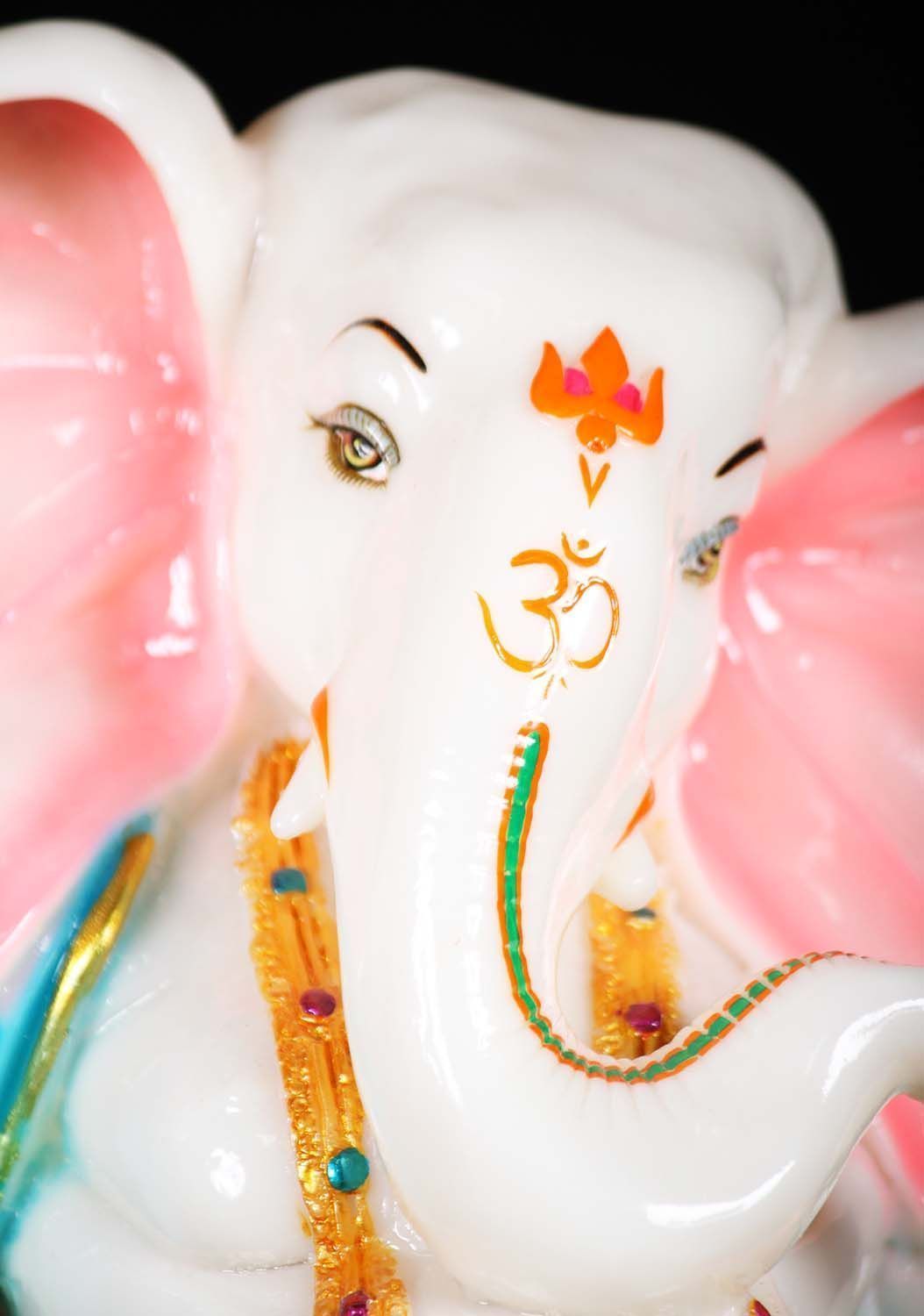 1054x1500 Fiber Dancing Ganesh Statue