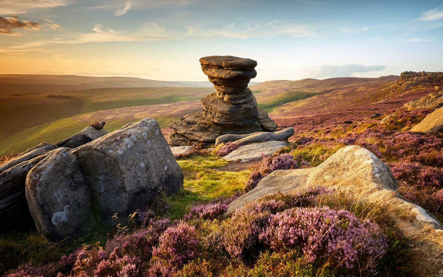 1440x900 Download wallpaper summer, mountains