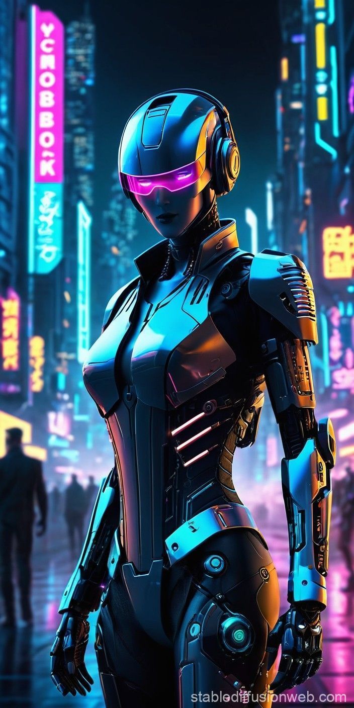 704x1408 Cyberpunk Semi Realistic Character