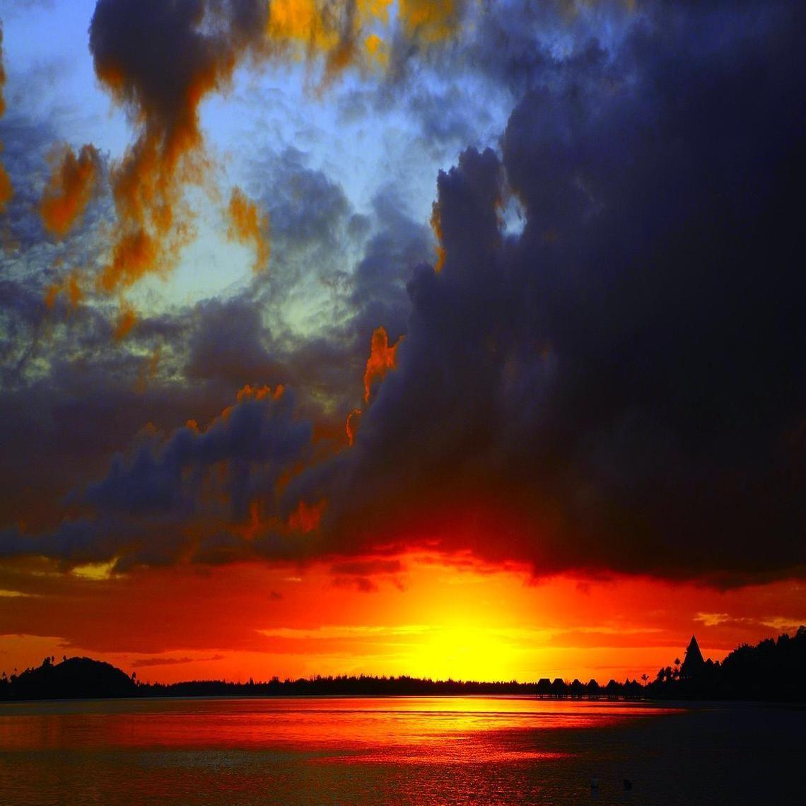 1140x1140 BORA BORA SUNRISE. Bora Bora. Sunset, Bora Bora, Sunset