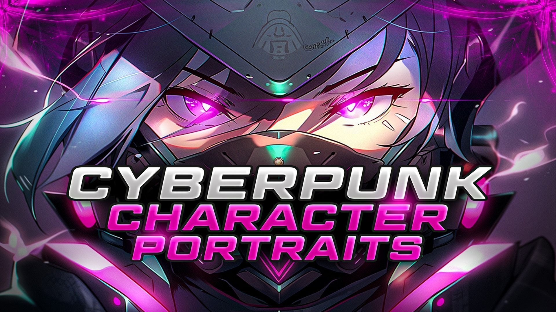 1920x1080 Anime Cyberpunk Character Portraits