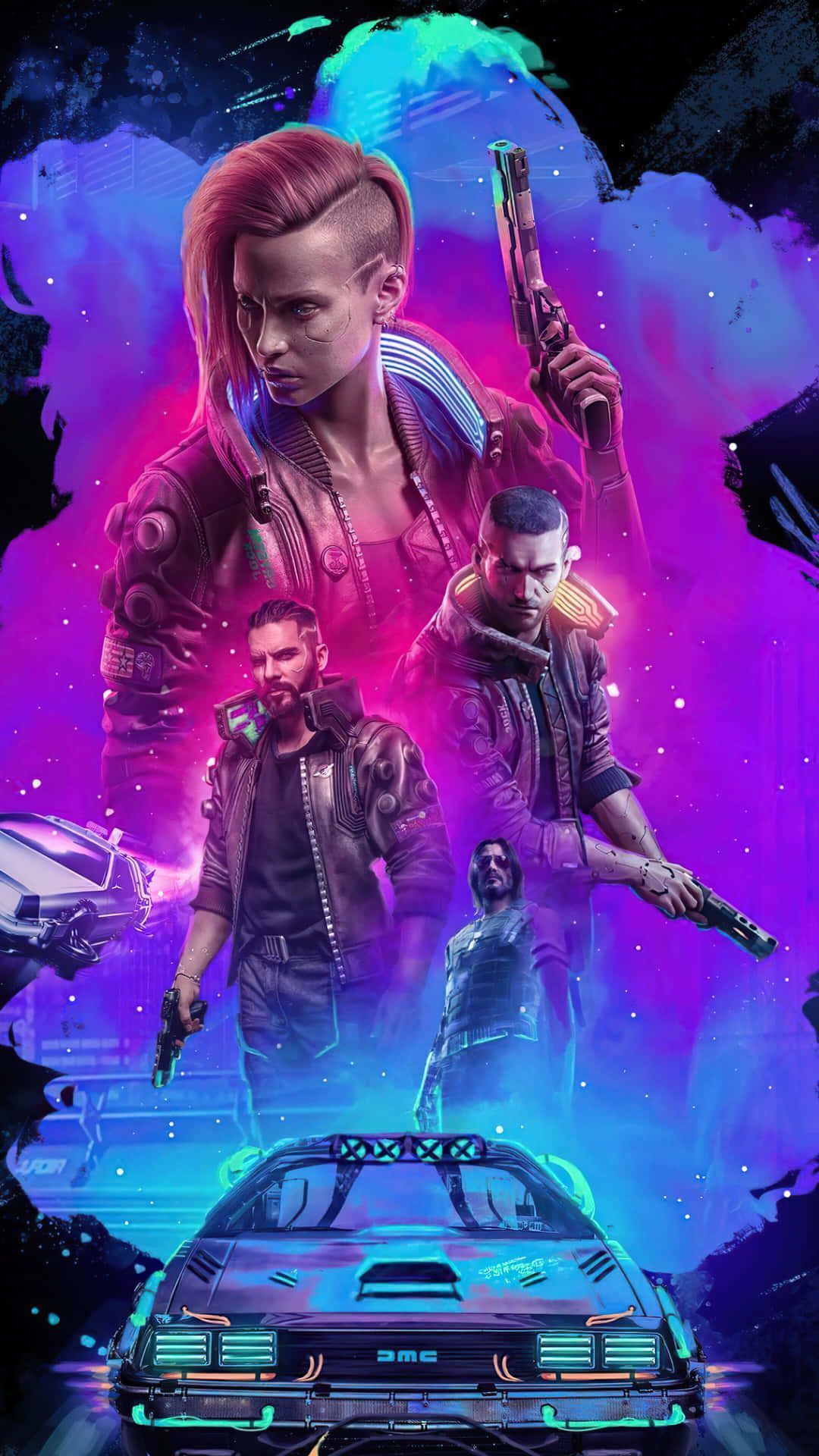 1080x1920 Cyberpunk 2077 Characters Wallpaper