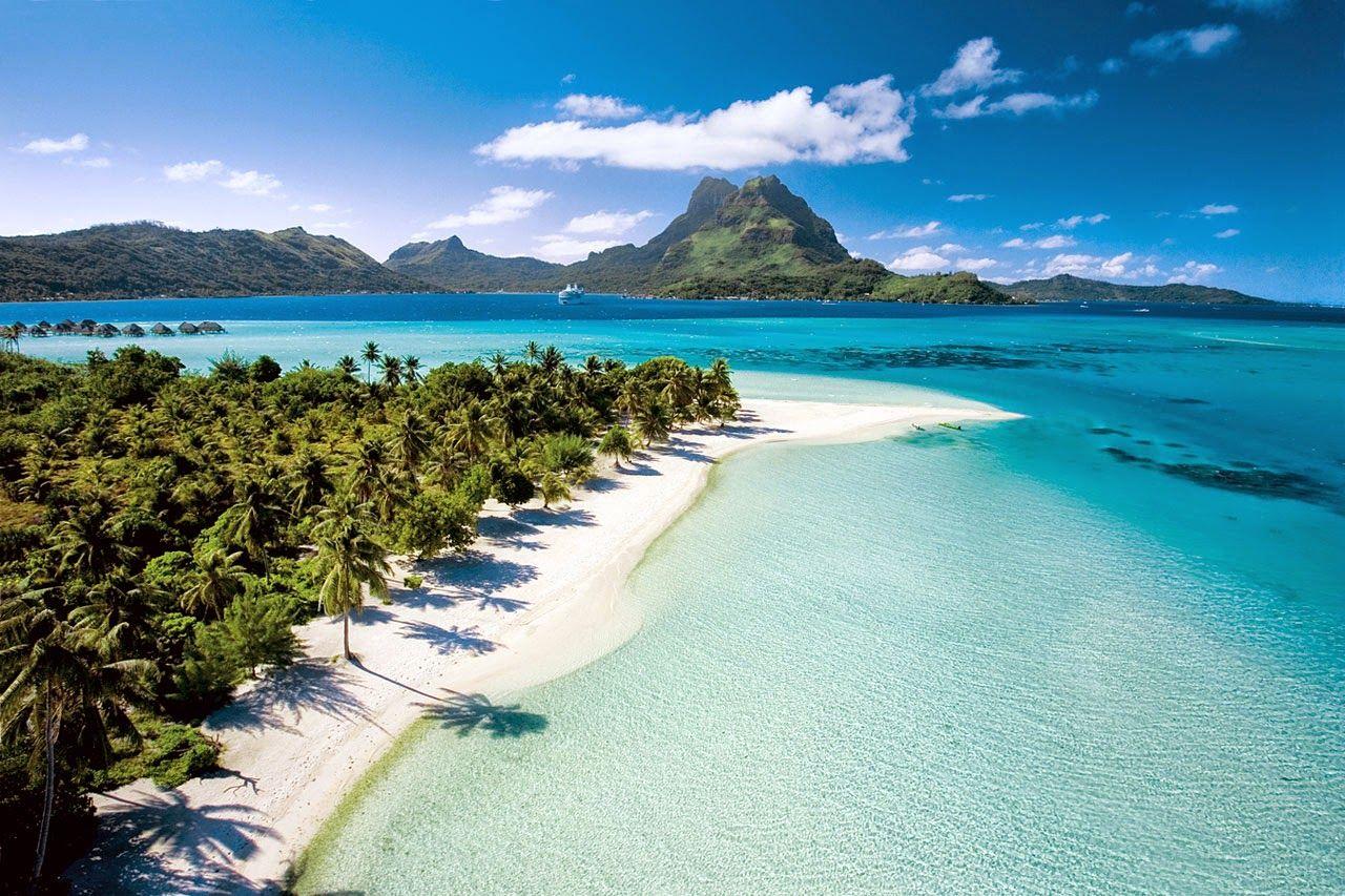 1280x853 Matira Beach Bora Bora Tahiti #Wallpaper