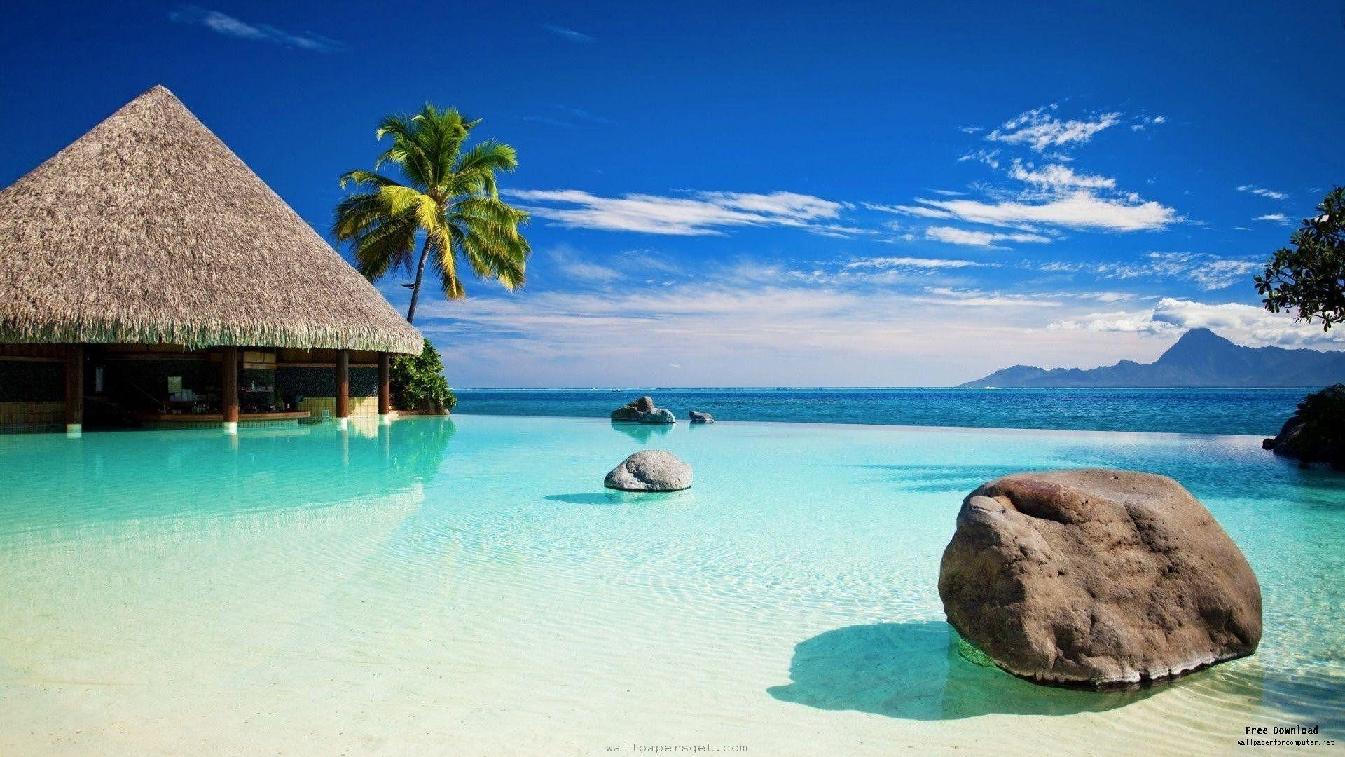 1920x1080 Bora Bora wallpaperx1080