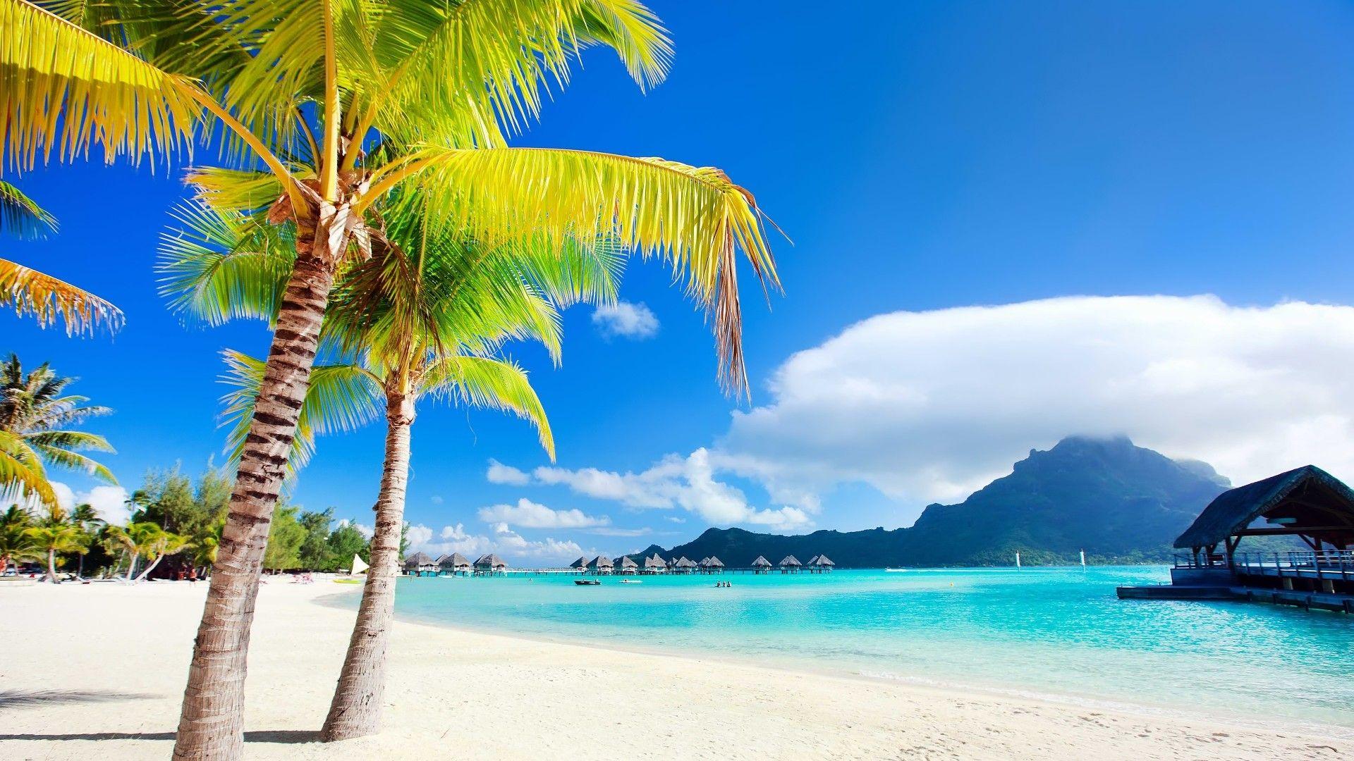 1920x1080 Bora Bora Wallpaper
