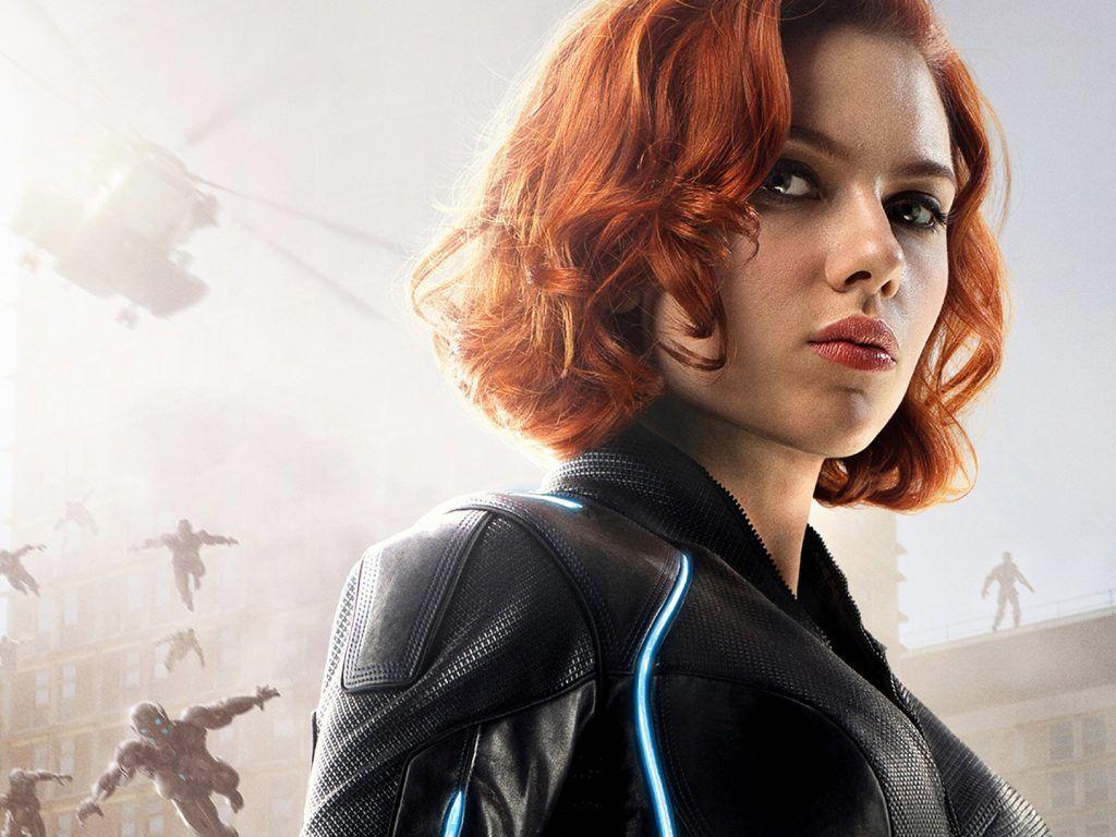 1024x768 Scarlett Johansson Avengers Wallpaper