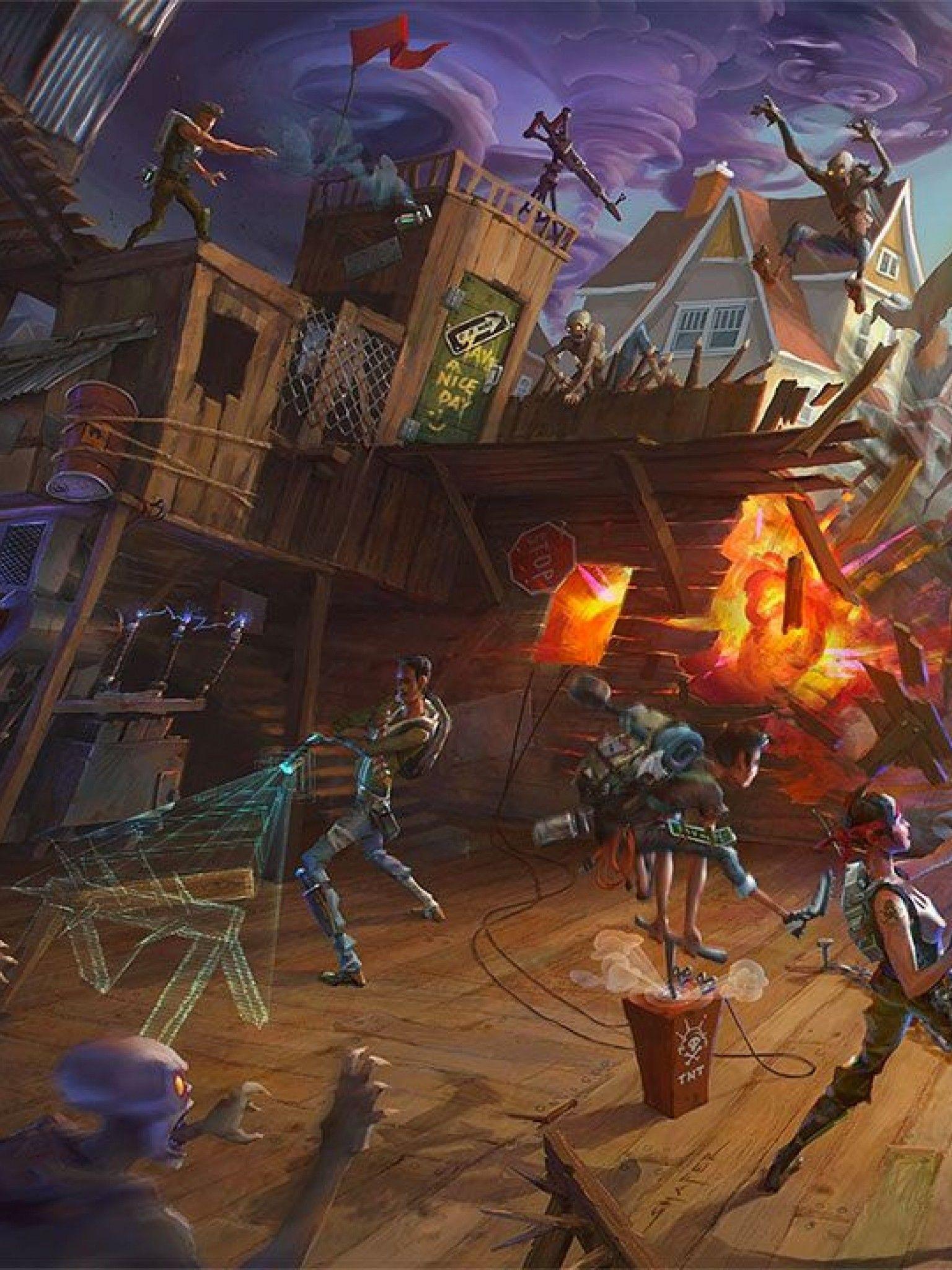 1536x2048 Fortnite Wallpaper for Desktop and Mobile Retina iPad