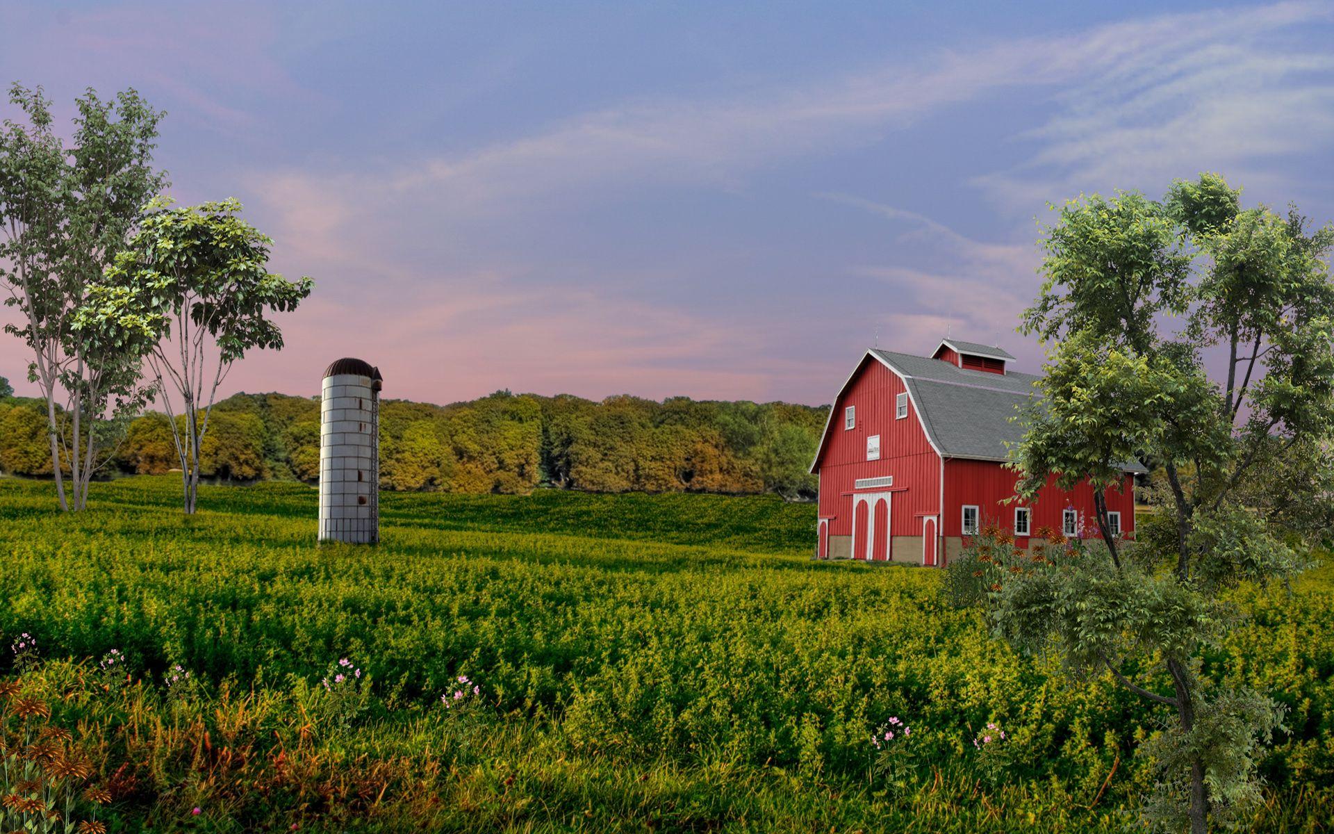 1920x1200 country farm wallpaper