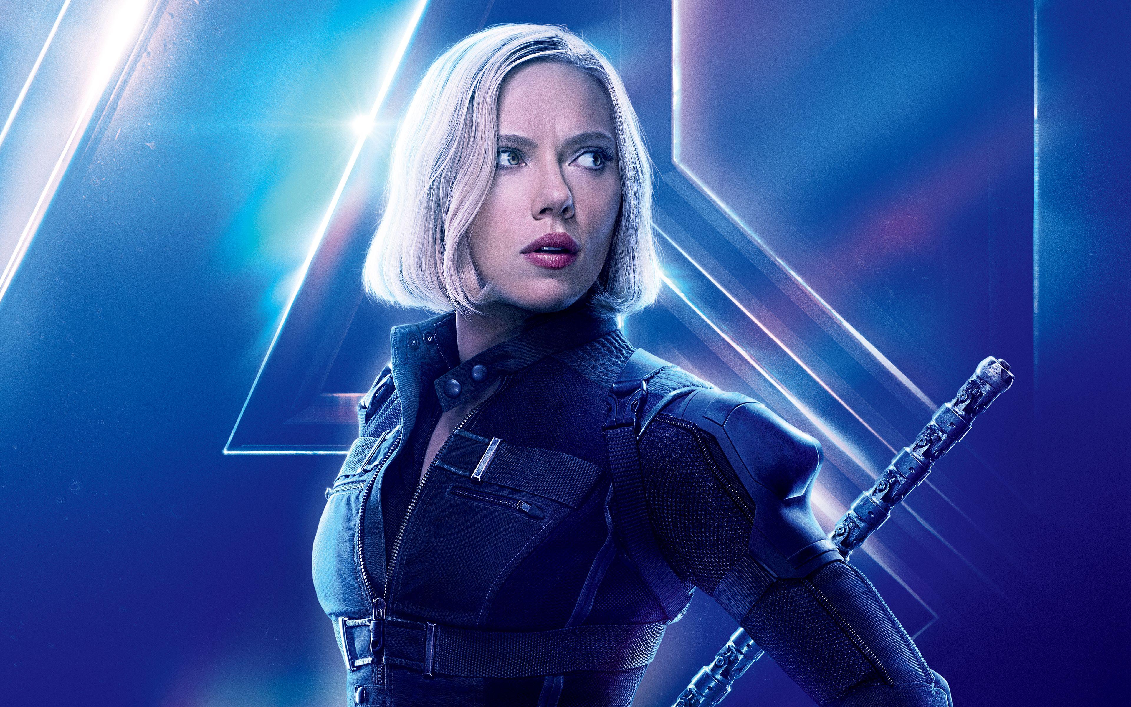 3840x2400 Scarlett in Avengers Infinity War Johansson