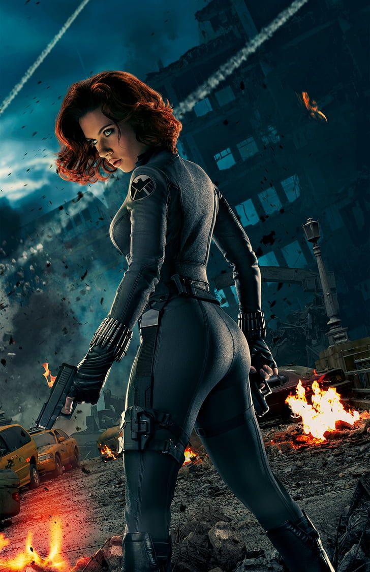 728x1127 HD wallpaper: Marvel Black Widow wallpaper, untitled
