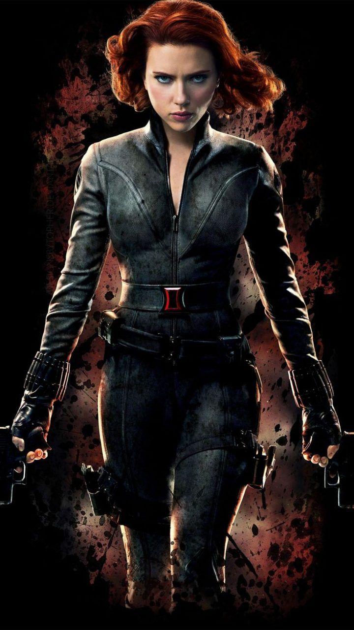 720x1280 Black Widow, avengers, Scarlett Johansson, minimal Wallpaper