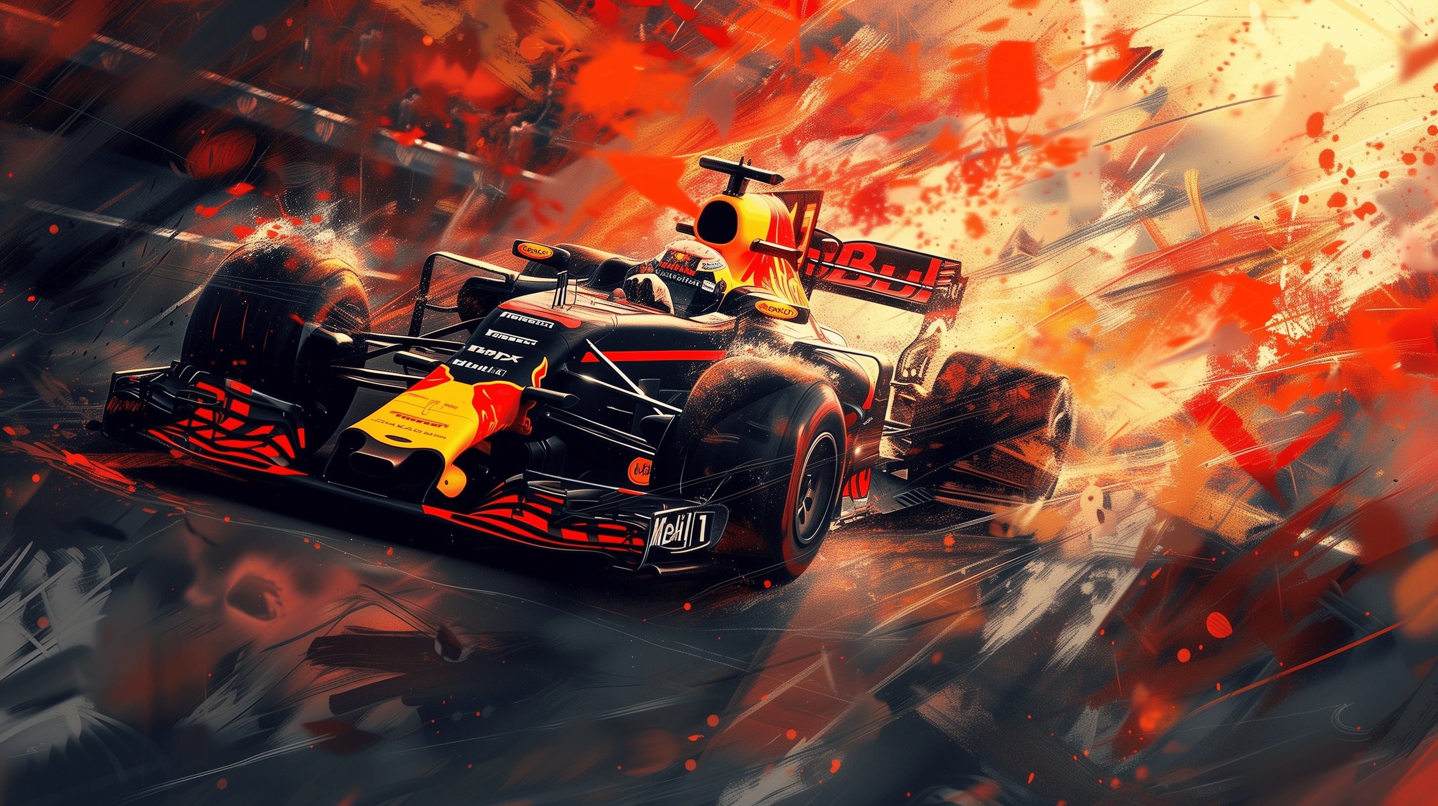 2912x1632 Red Bull Racing F1 Dynamic HD Wallpaper