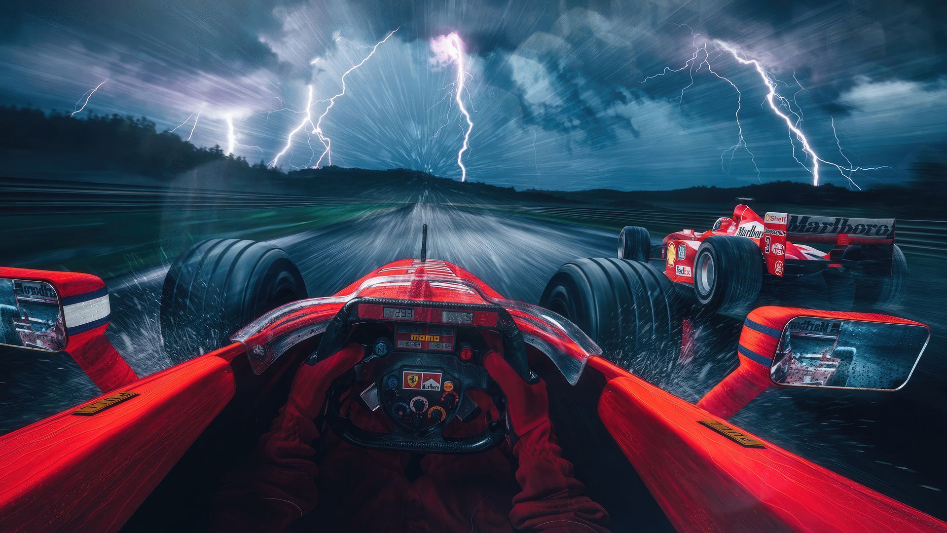 1920x1080 Ferrari F1 Laptop Full HD