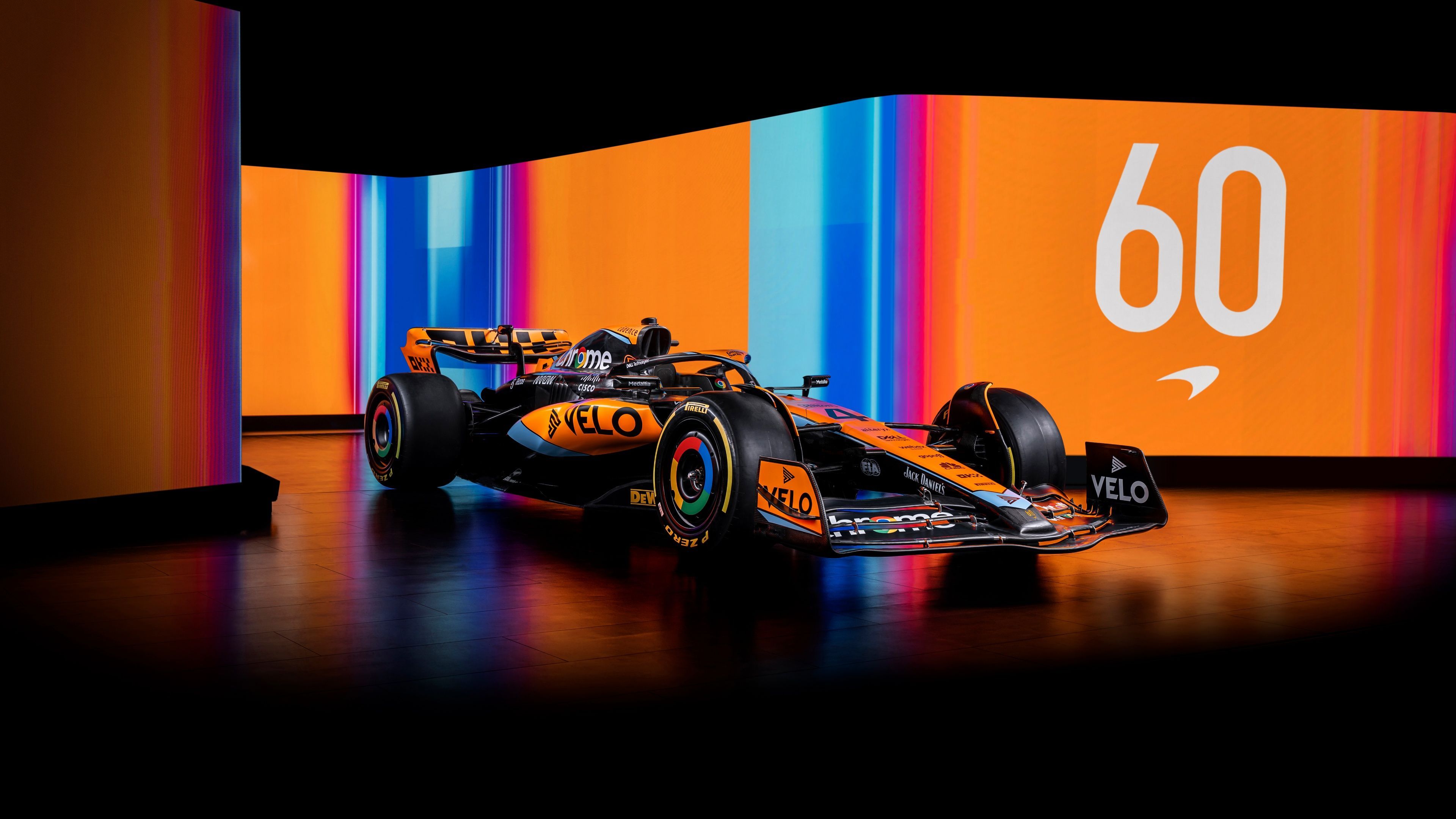3840x2160 McLaren MCL60 Wallpaper 4K, Formula One cars