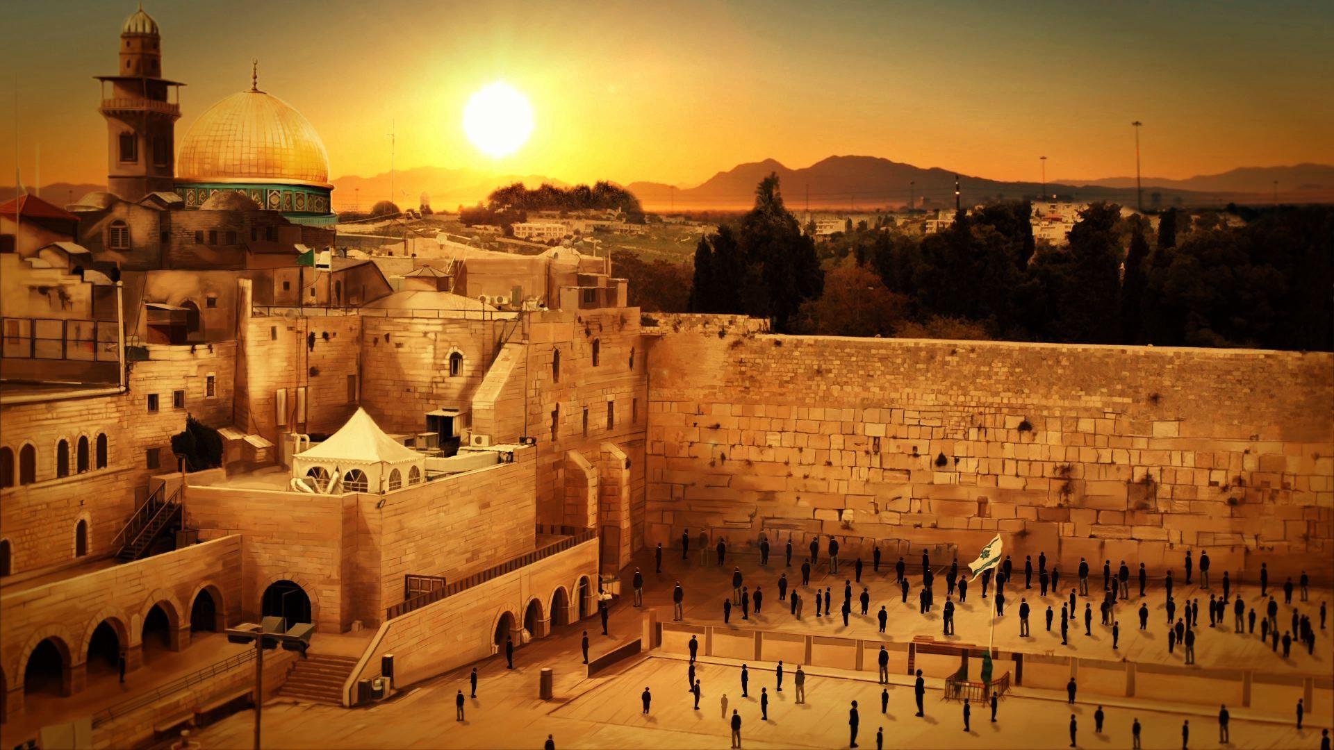 1920x1080 Jerusalem Wallpaper