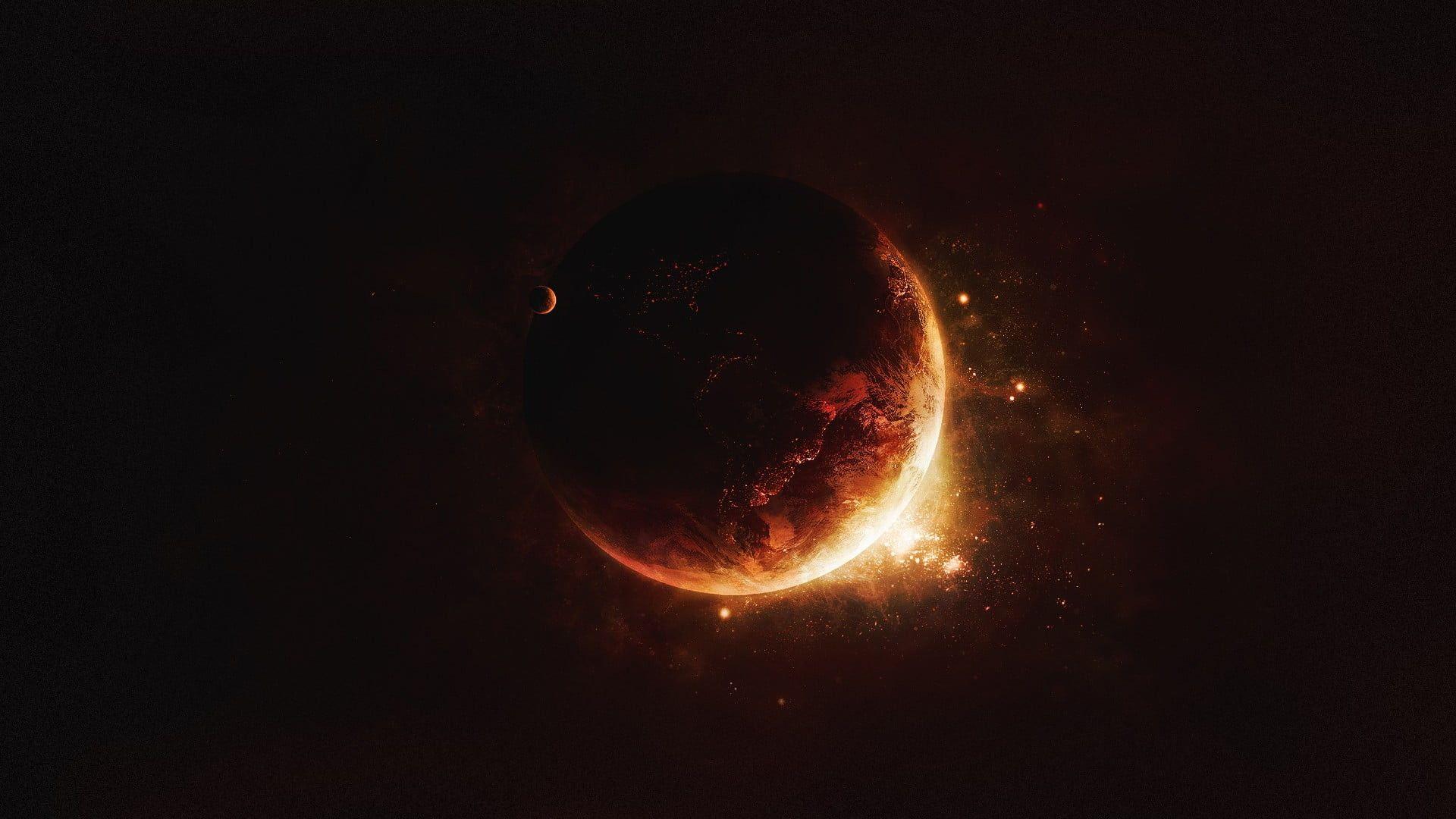 1920x1080 Solar Eclipse Wallpaper