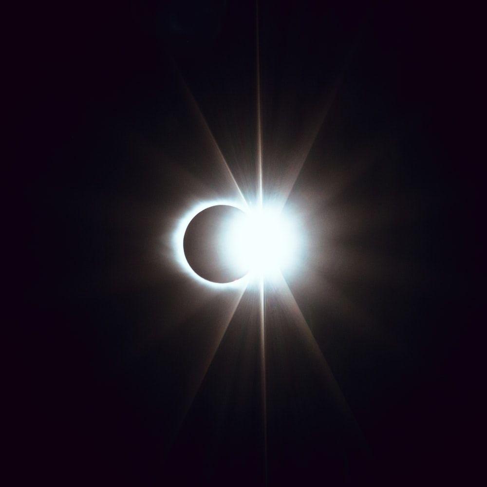 1000x1000 Eclipse, astronomy, moon and space. HD photo