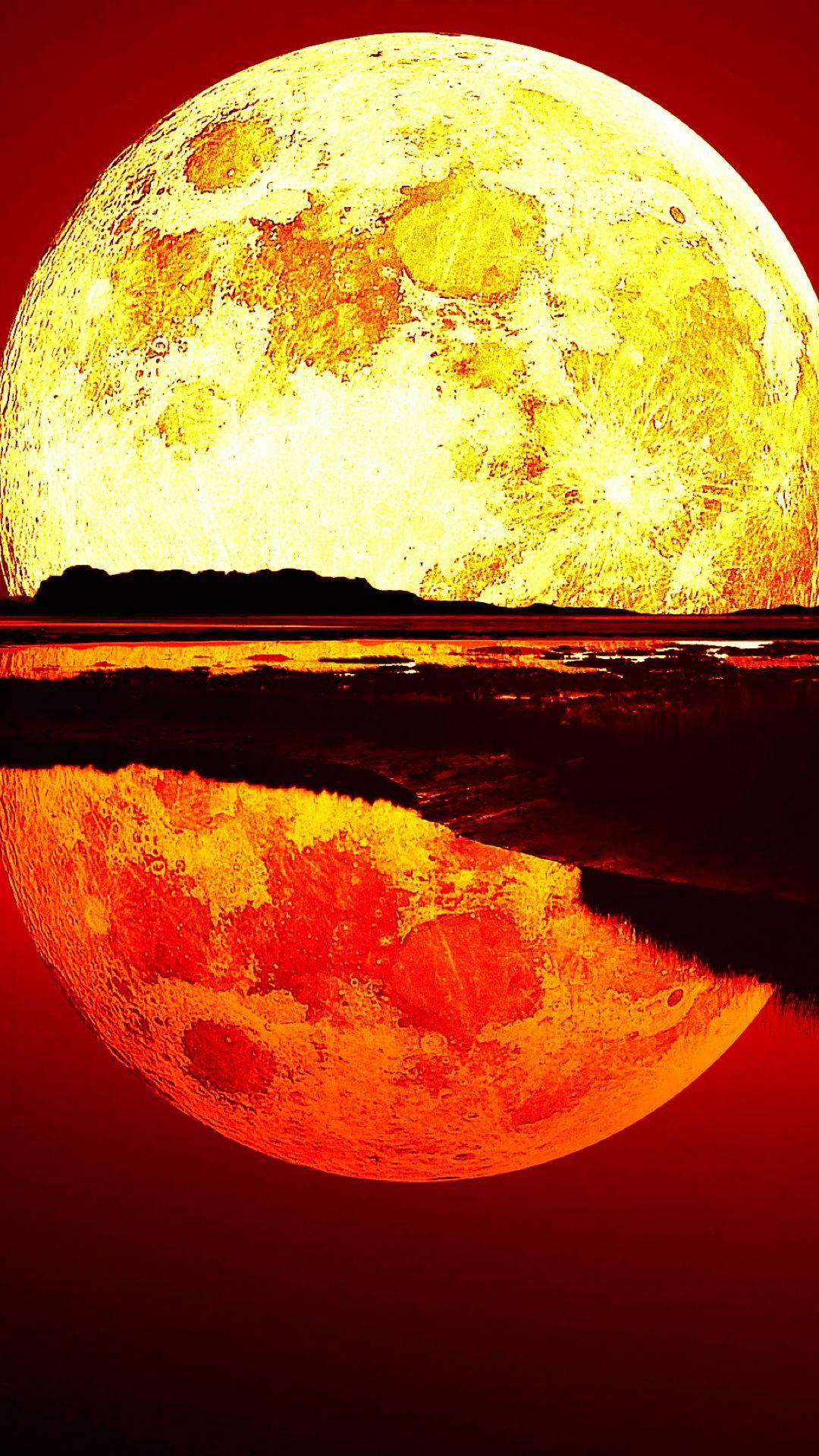 1080x1920 Blood Moon Lunar Eclipse to see more Rare Moon