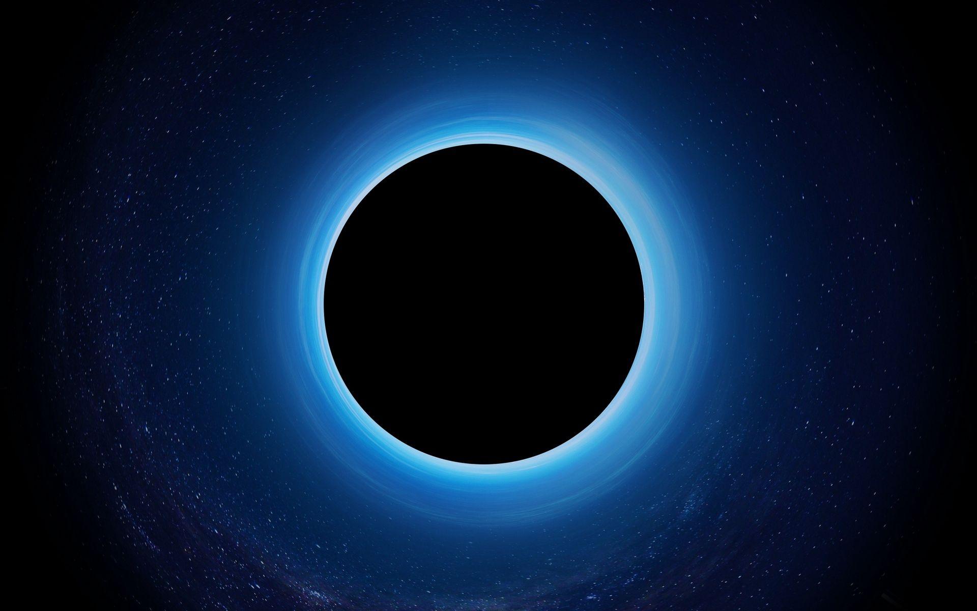 1920x1200 Download wallpaper 1920x1200 black hole, eclipse, stars