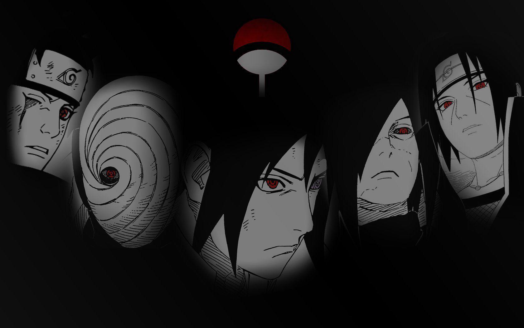 Hình nền 1680x1050 An tộc Uchiha do tôi tạo ra: Naruto