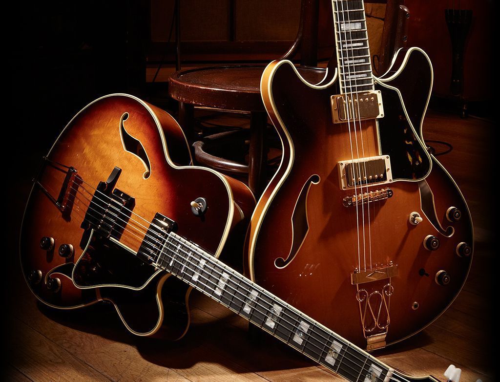 1024x782 Jazz Guitar Wallpaper
