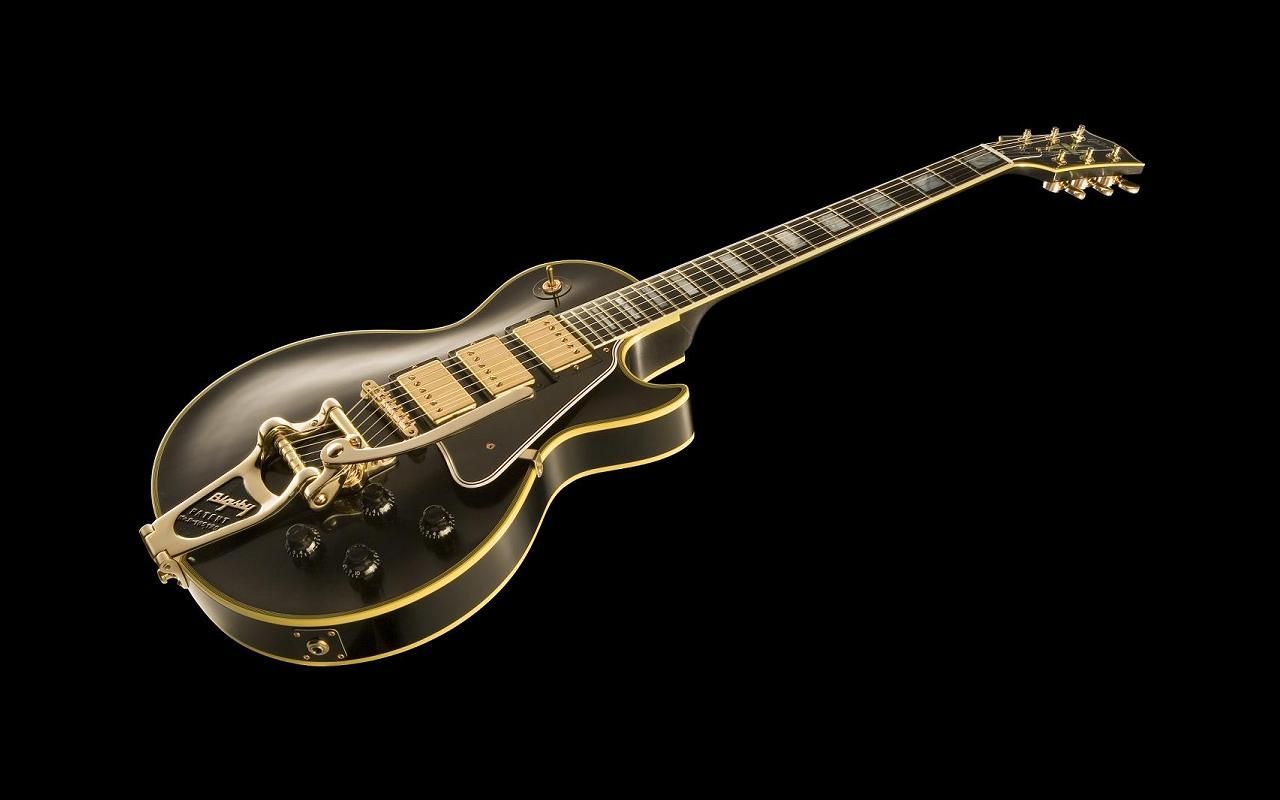 1280x800 Vintage Electric Guitar Wallpaper