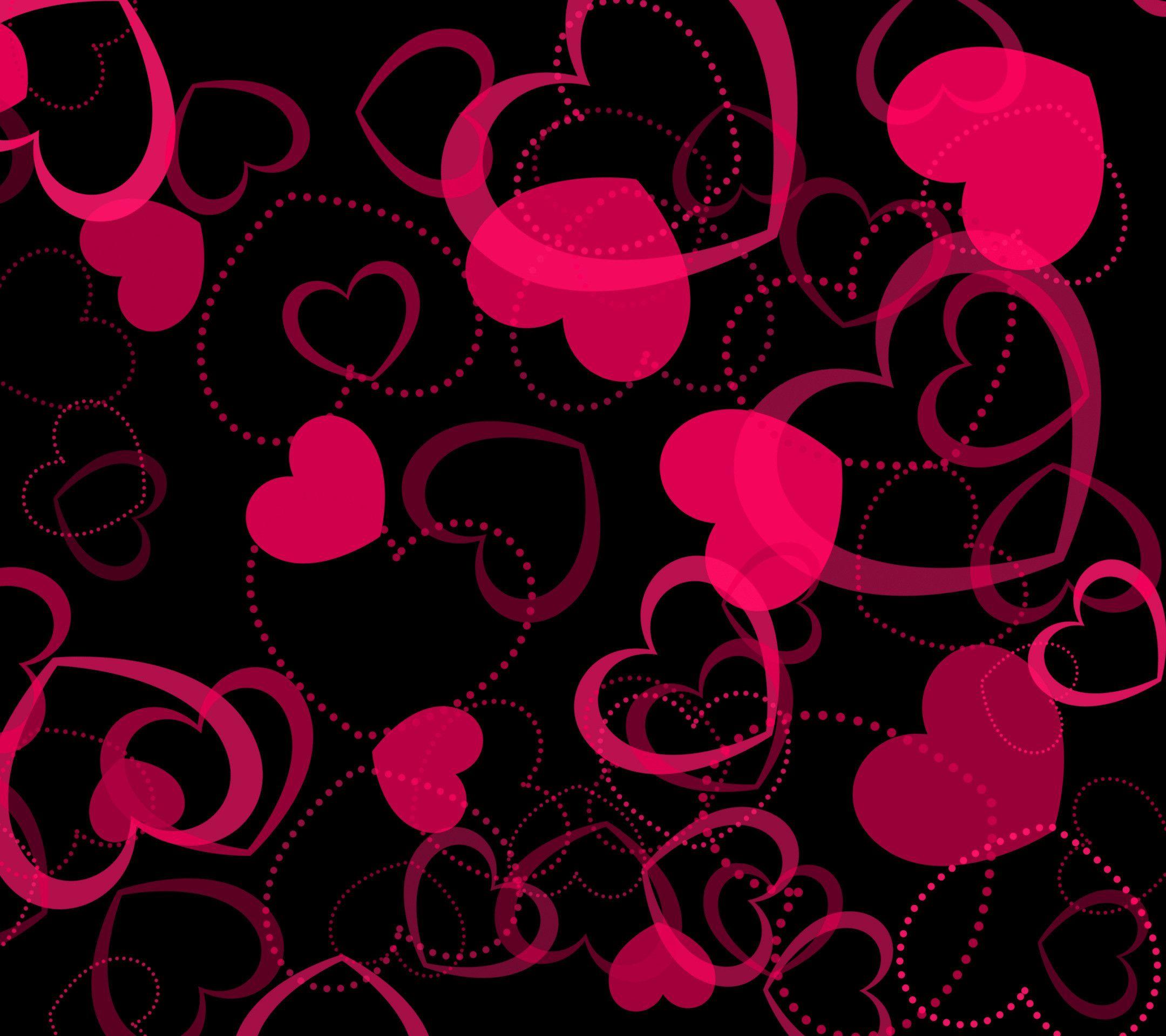 Cool Pink Heart Wallpapers Top Free Cool Pink Heart Backgrounds