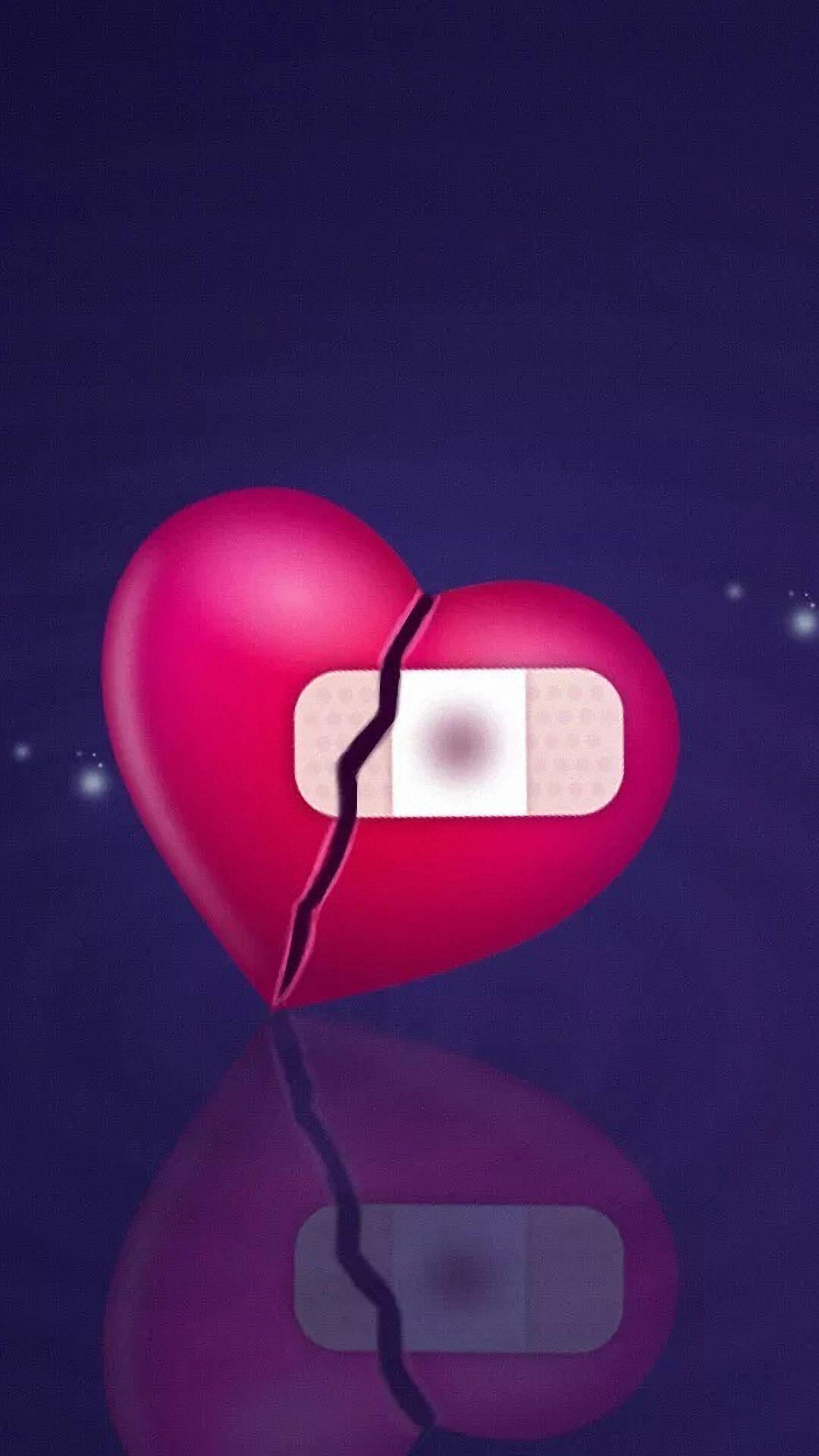 1440x2560 Hd Broken Hearts Xiaomi Mi5 Wallpaper
