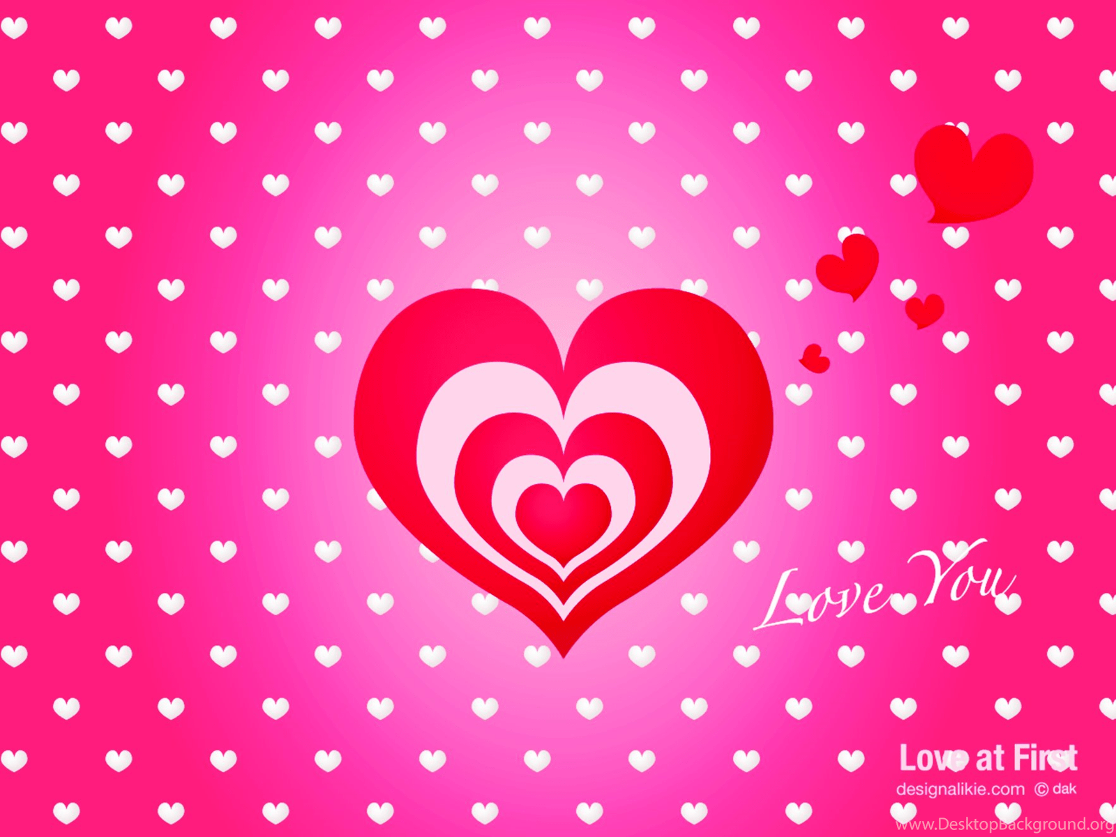 1600x1200 Cute Pink Heart Wallpaper