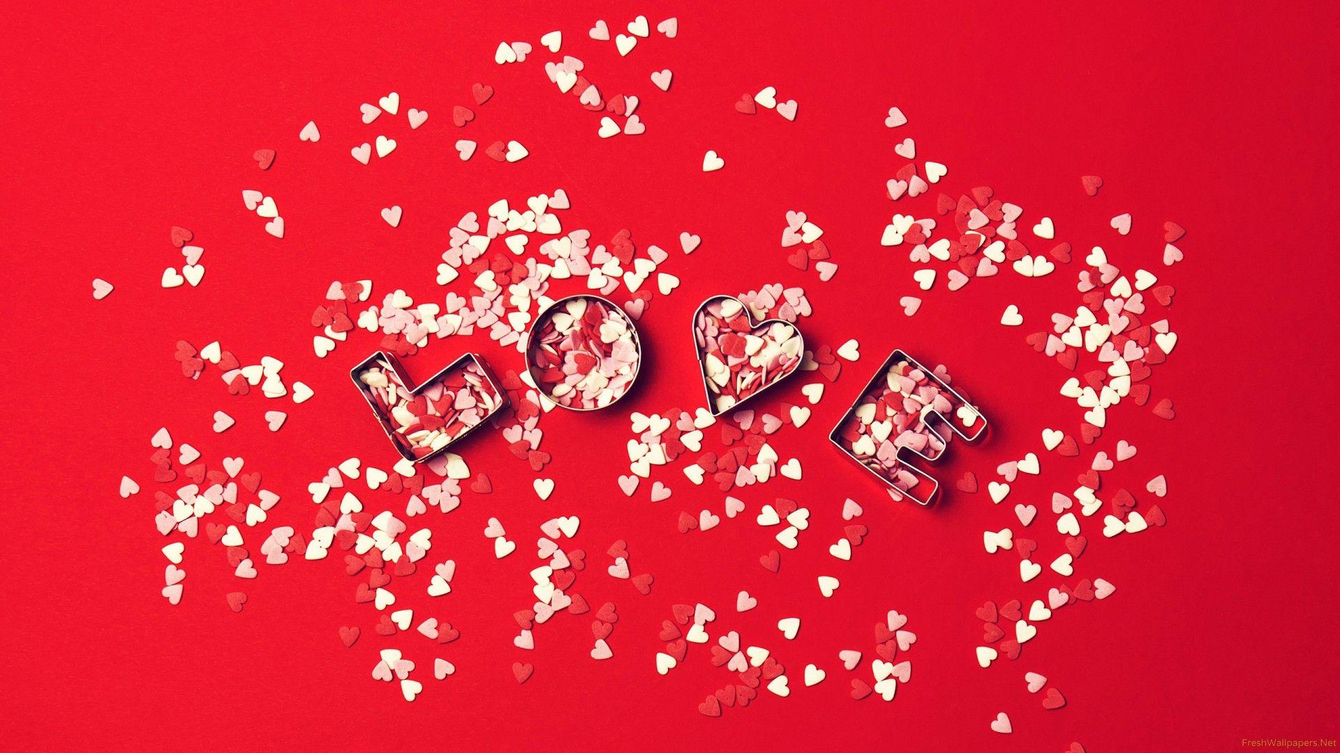 1920x1080 Love Hearts wallpaper