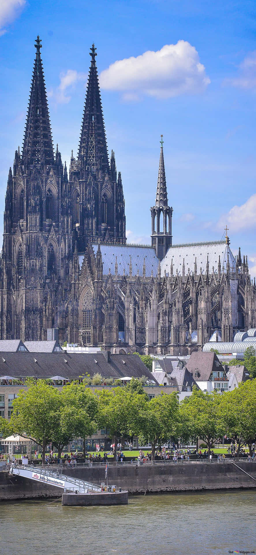 887x1920 Download Jaw Dropping Cologne Cathedral