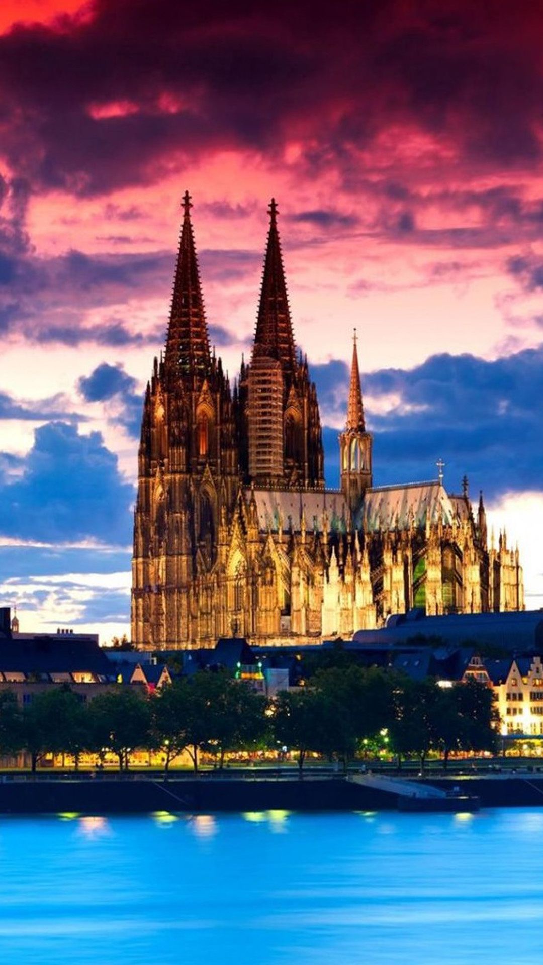 1080x1920 Cologne Cathedral Wallpaper 42 image