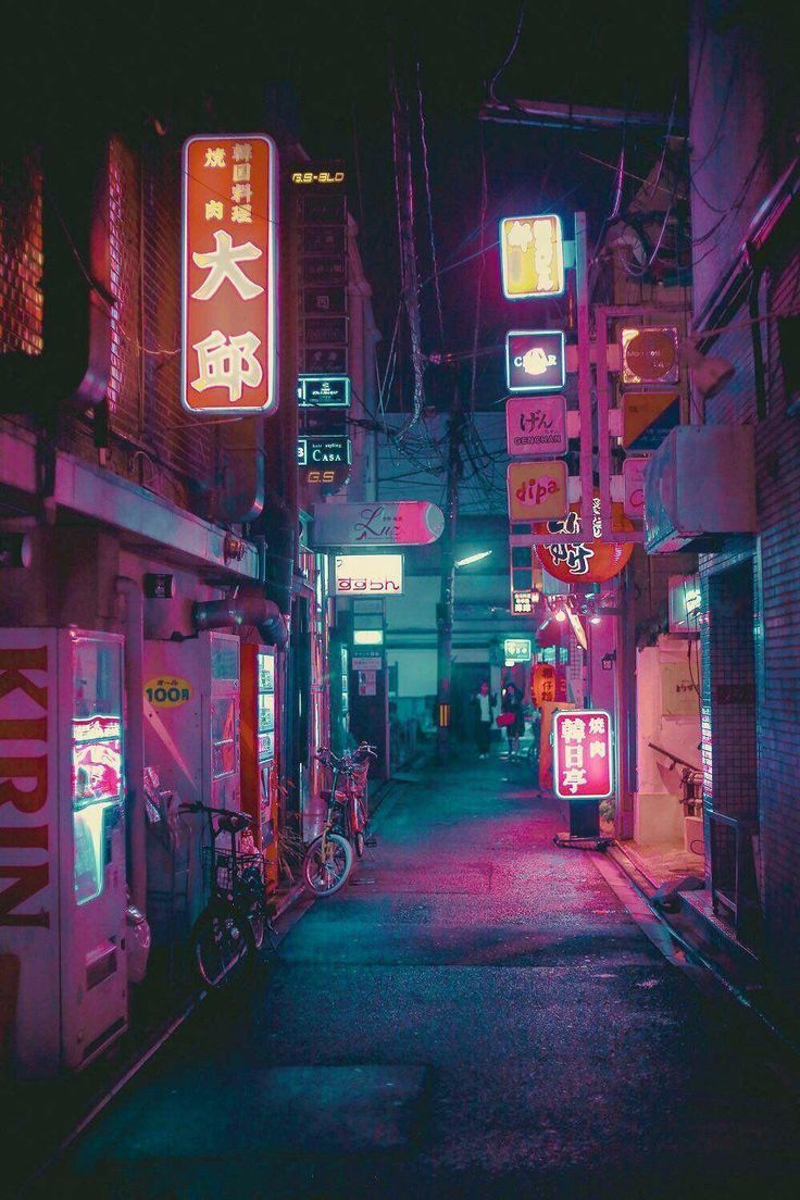 736x1104 Awesome Japan Nightlife Wallpaper