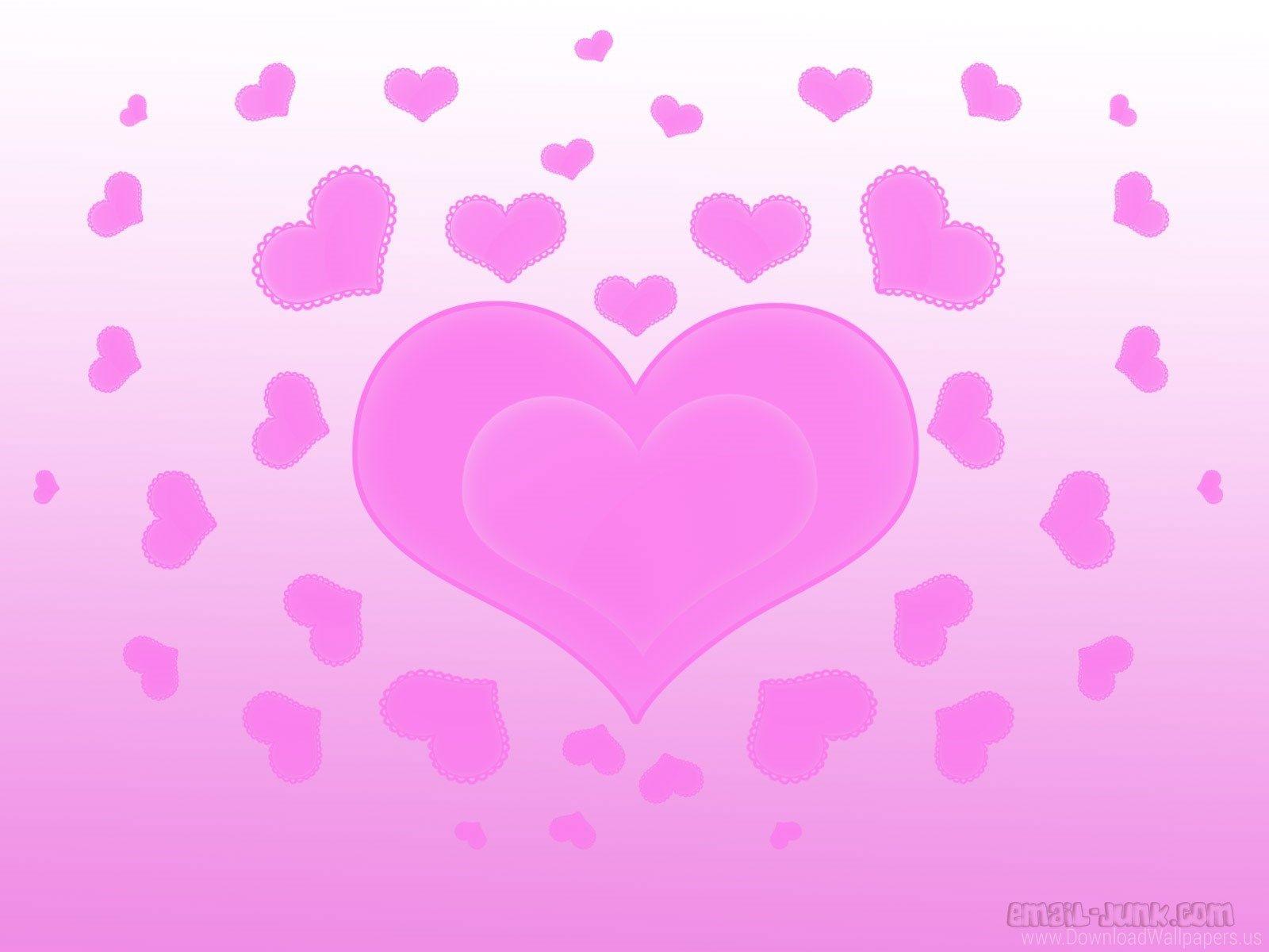 1600x1200 Download Standart 4:3 1600x1200 Hearts Wallpaper
