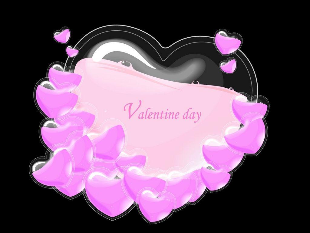1024x768 Download wallpaper 1024x768 love, heart, pink standard 4:3