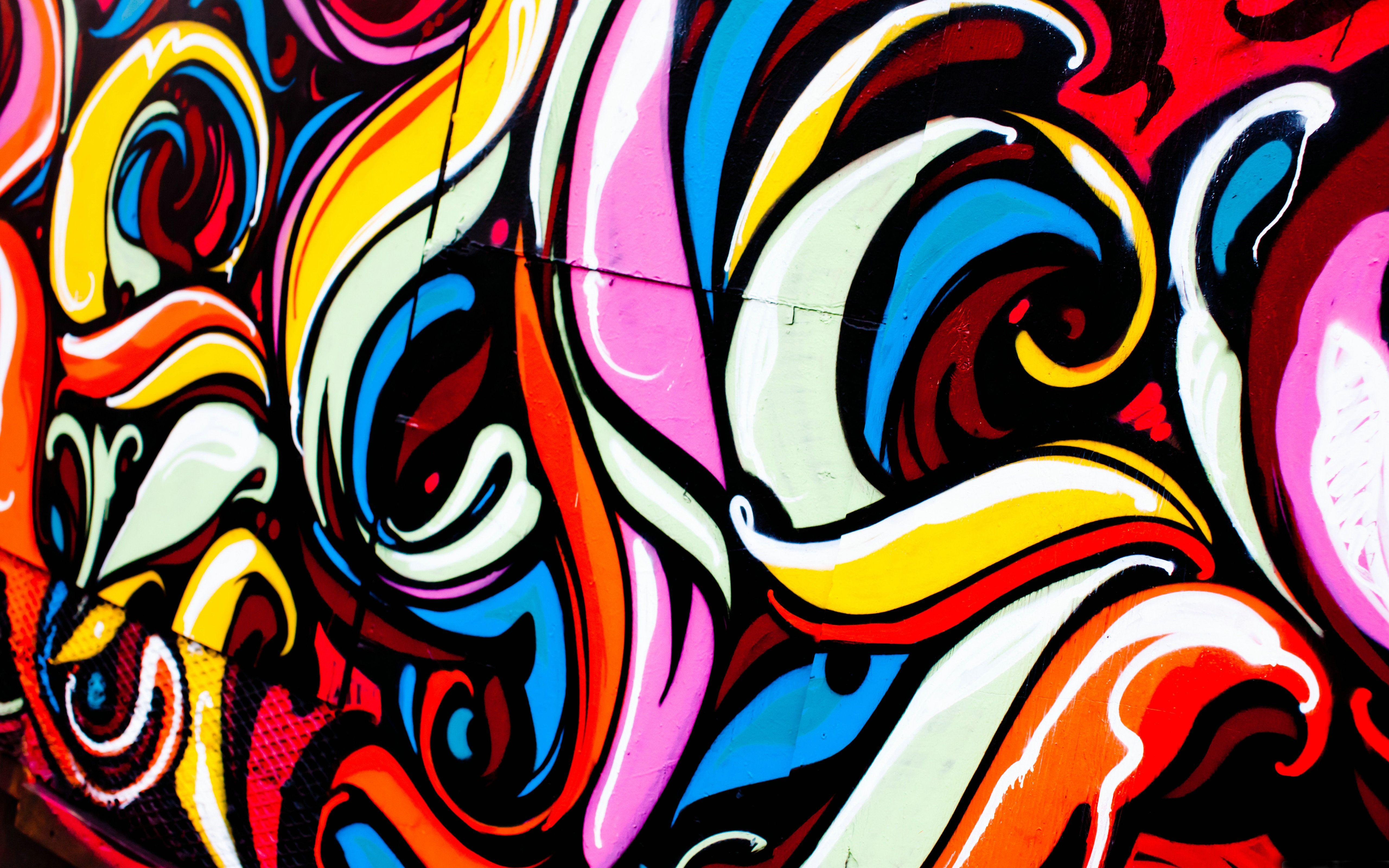 5120x3200 Android Wallpaper: Graffiti
