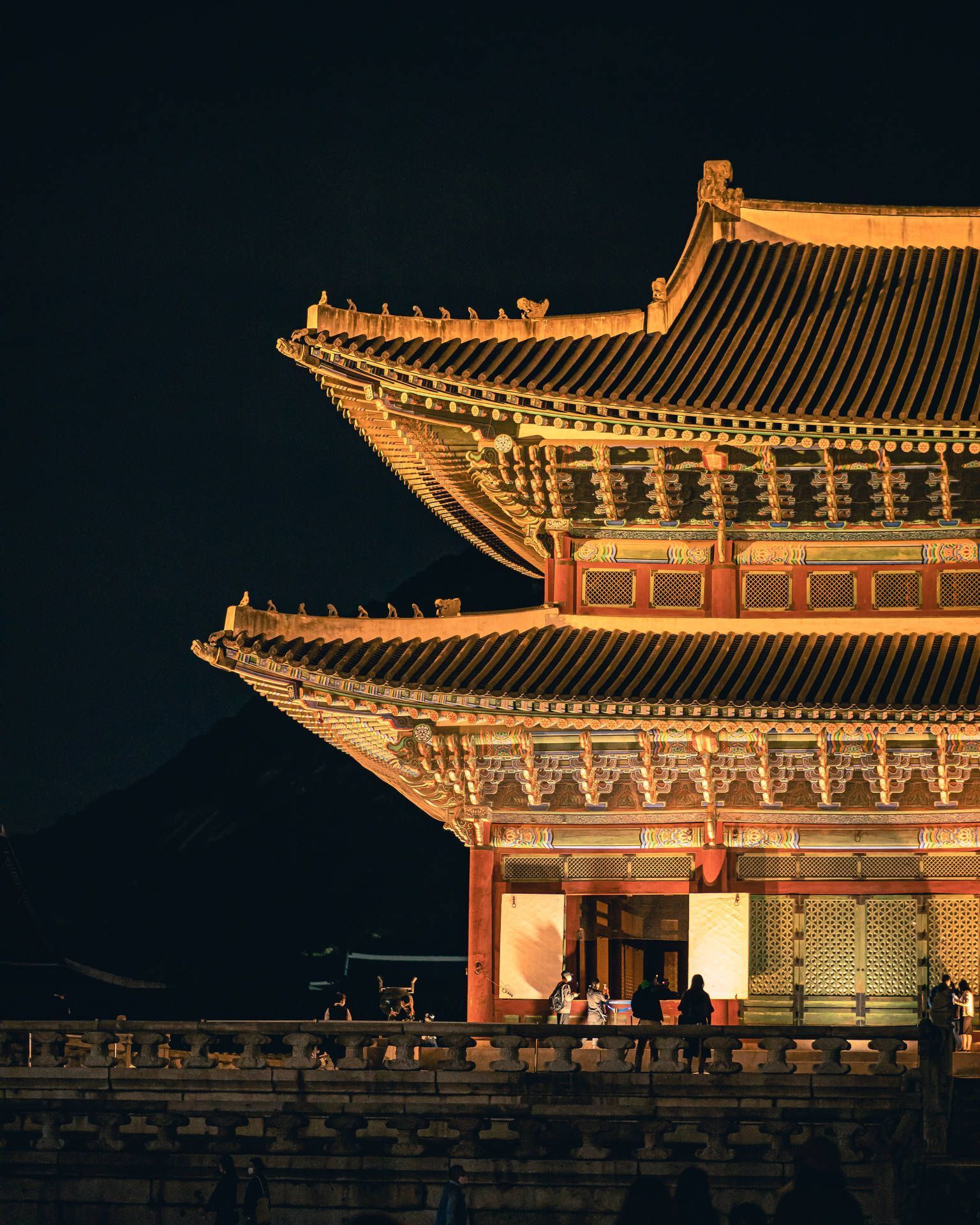 1536x1920 Gyeongbokgung Palace Seoul Wallpaper