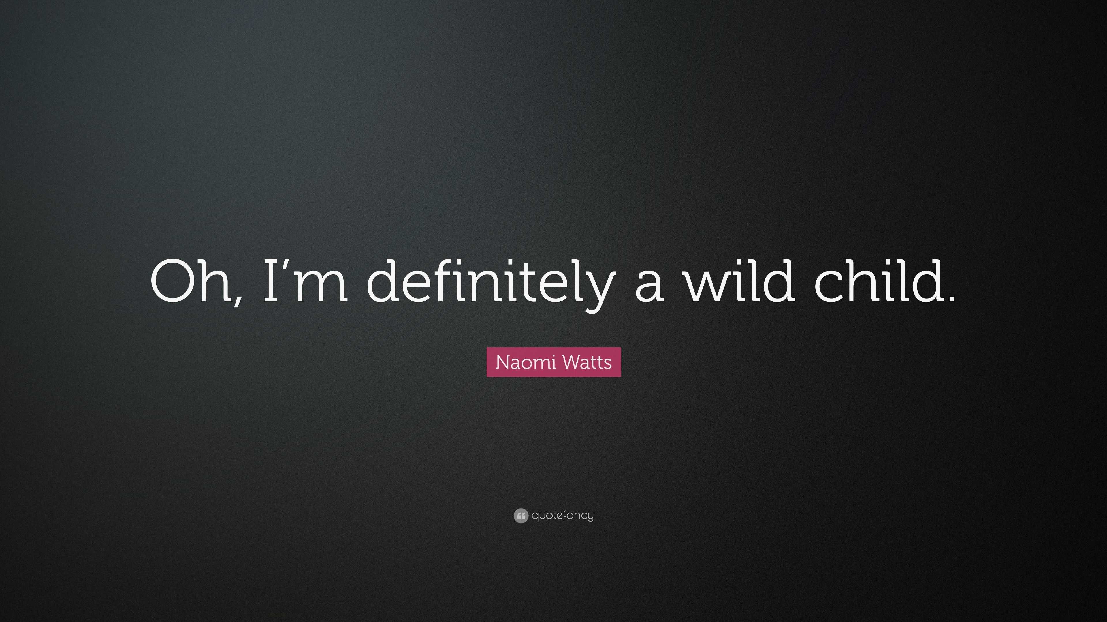 3840x2160 Naomi Watts Quote: “Oh, I'm definitely
