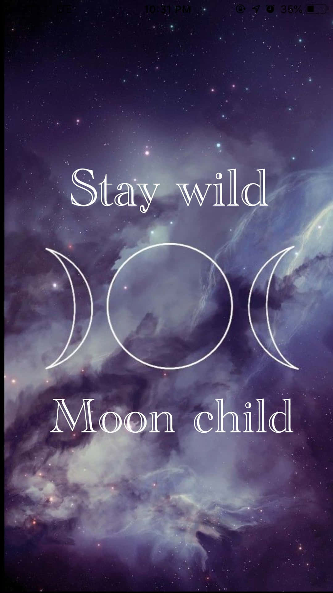 1079x1920 Stay Wild Moon Child Phone Wallpaper