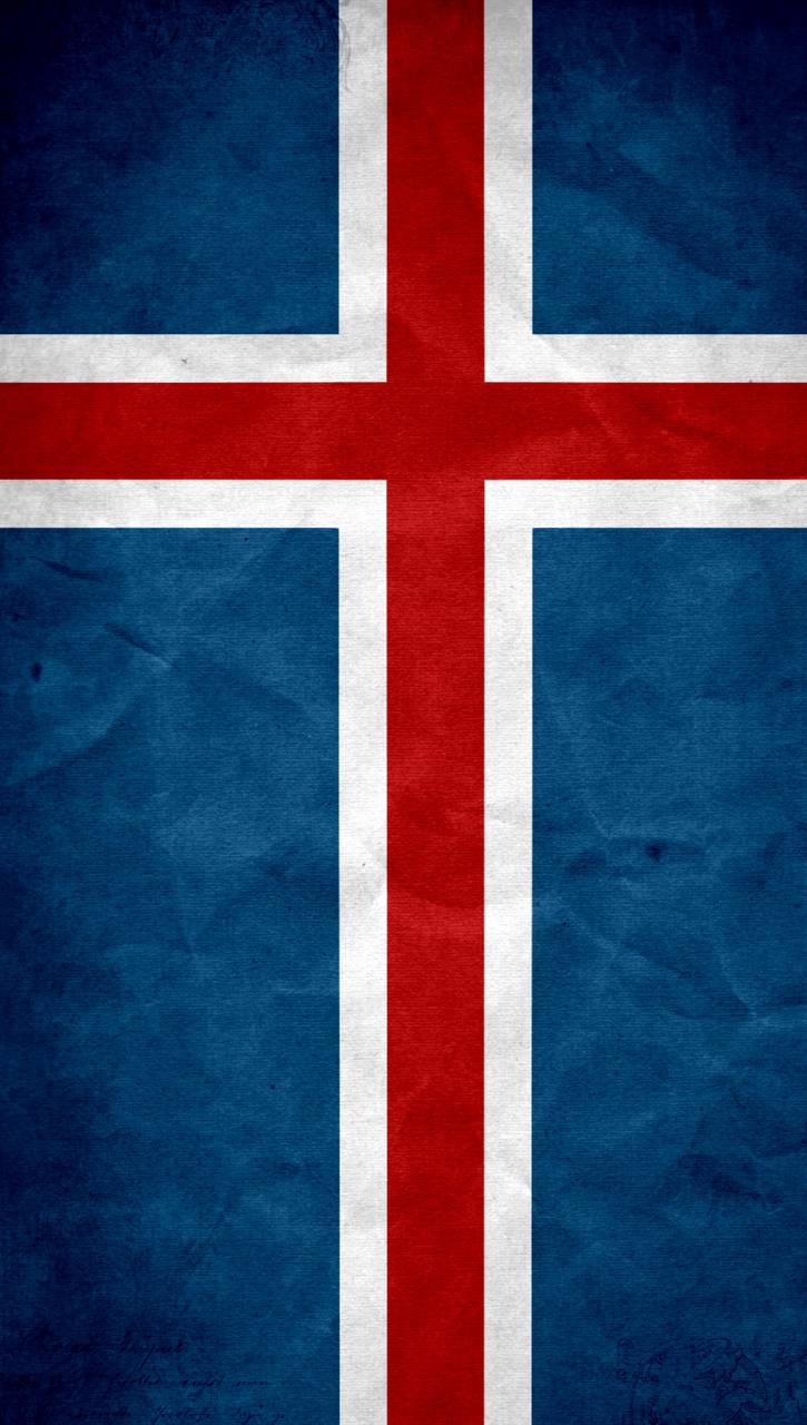 725x1280 Iceland Flag Wallpaper