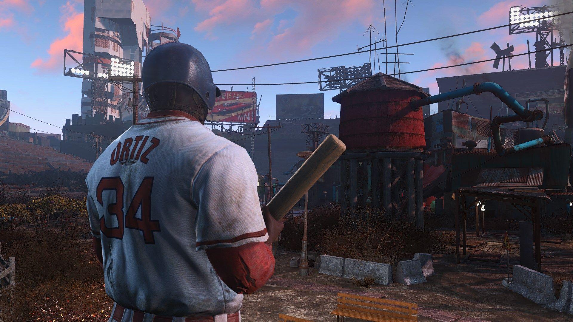 1920x1080 Fallout 4 mod adds David Ortiz as a wasteland warrior, MLB
