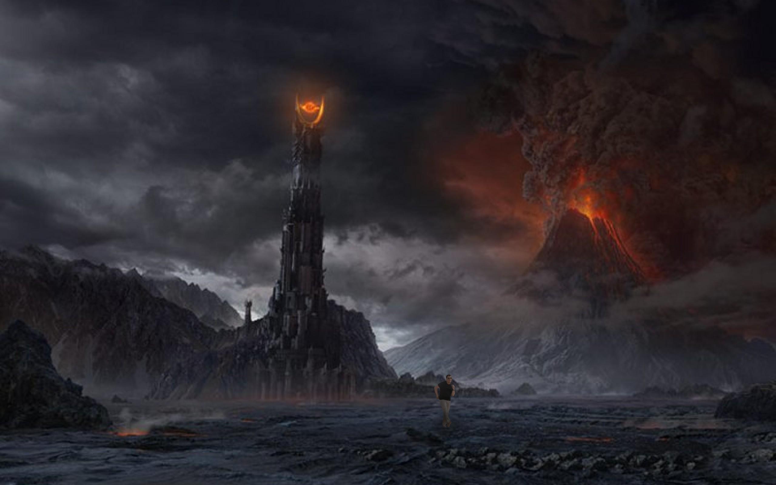 2560x1600 Mordor Mount Doom landscape