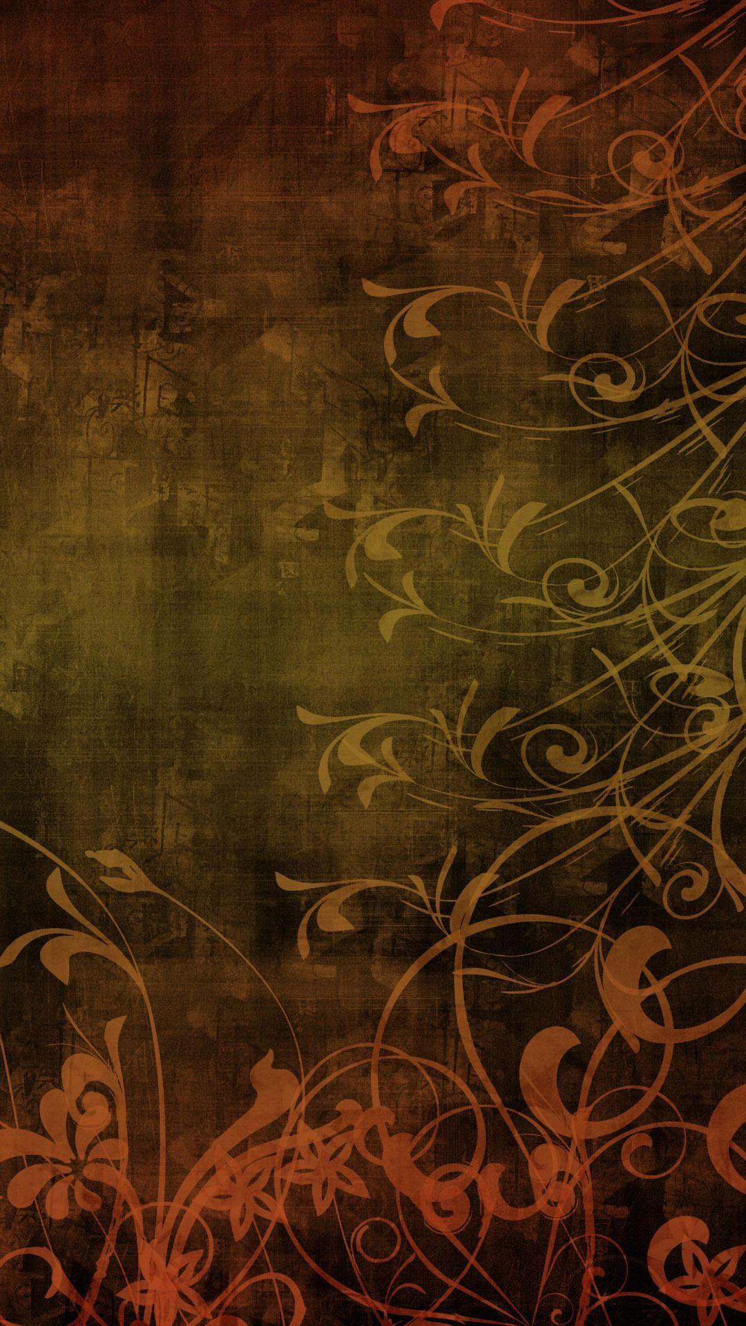 1080x1920 Vintage floral