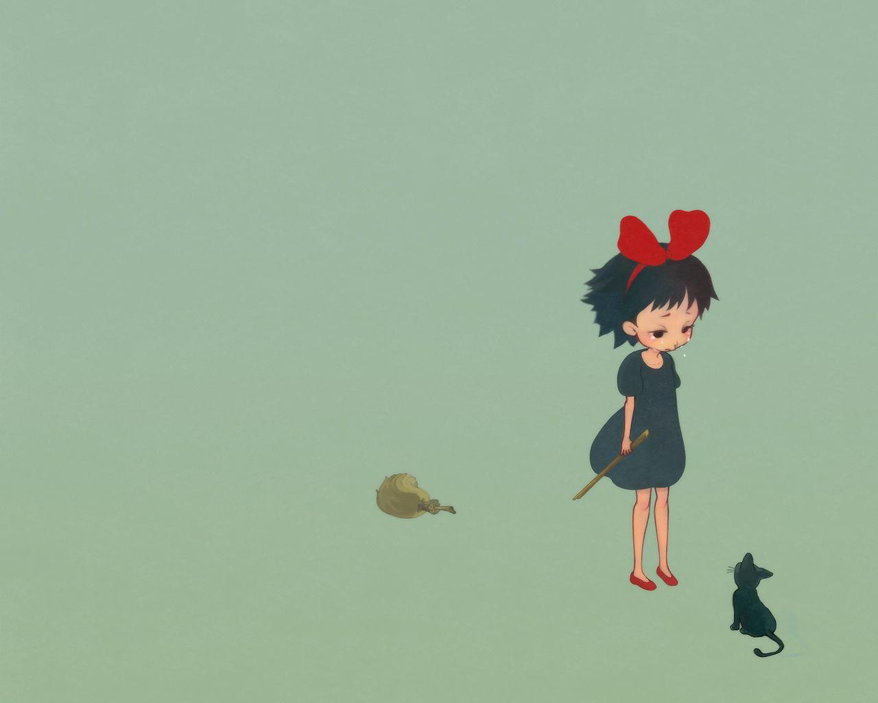 1280x1024 I love Kiki!!. Anime. Miyazaki, Geek stuff and Geeks
